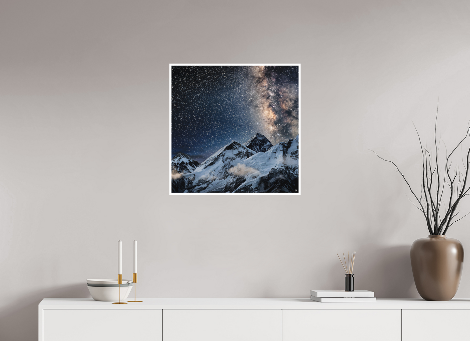 60 x 60 cm, Fine Art Print Hahnemühle William Turner RED³ Sangmo II