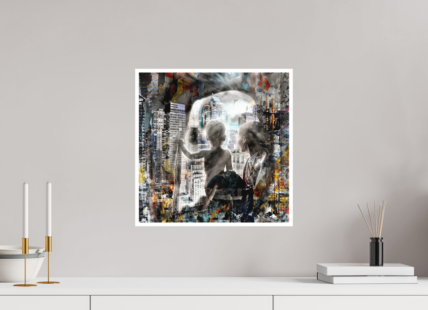 40 x 40 cm, Fine Art Print Hahnemühle William Turner RED³ HP Sukama II