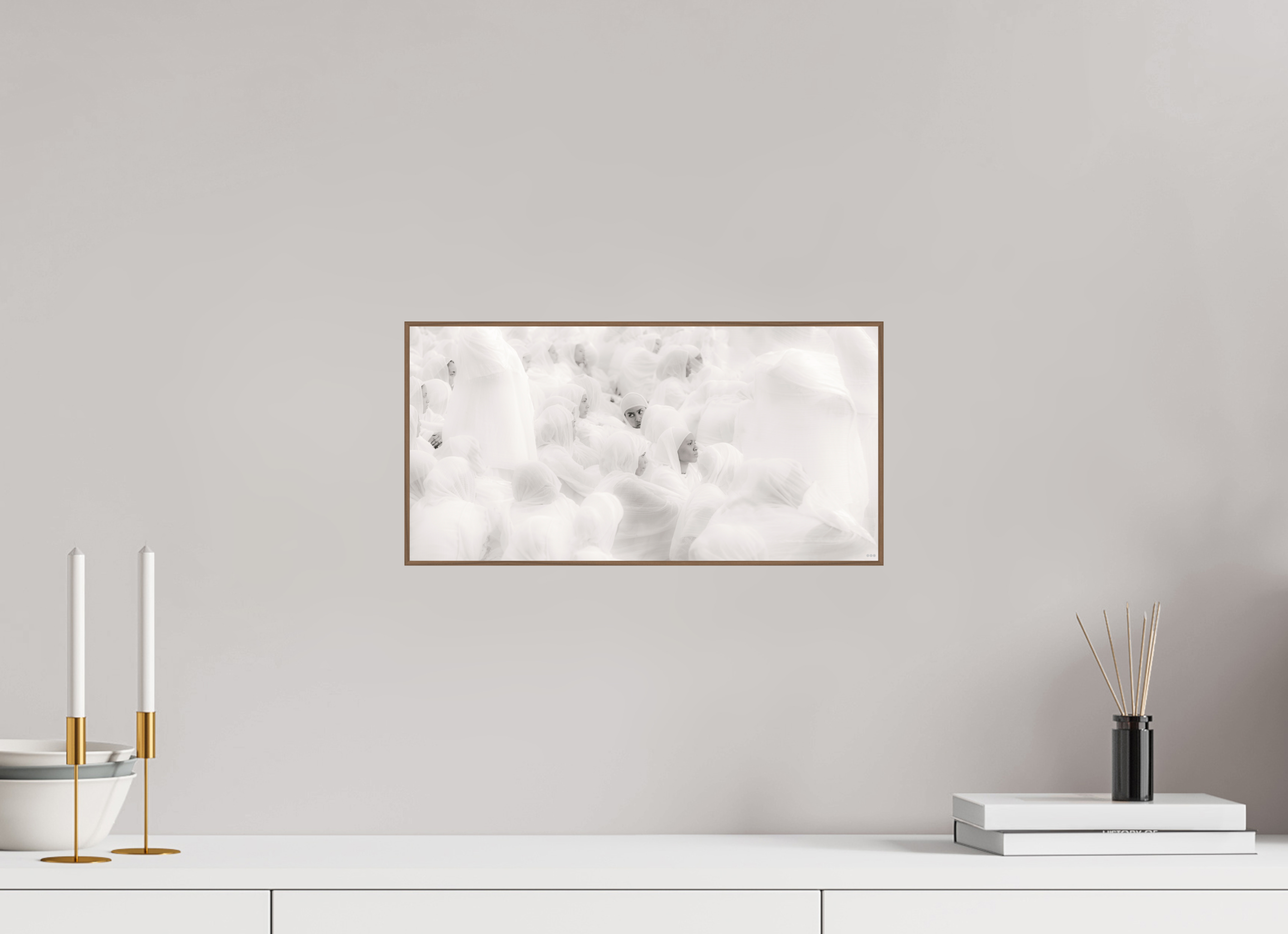 40 x 20 cm, Foto in ArtBox aus Massivholz Nussbaum RED³ PH Malia V