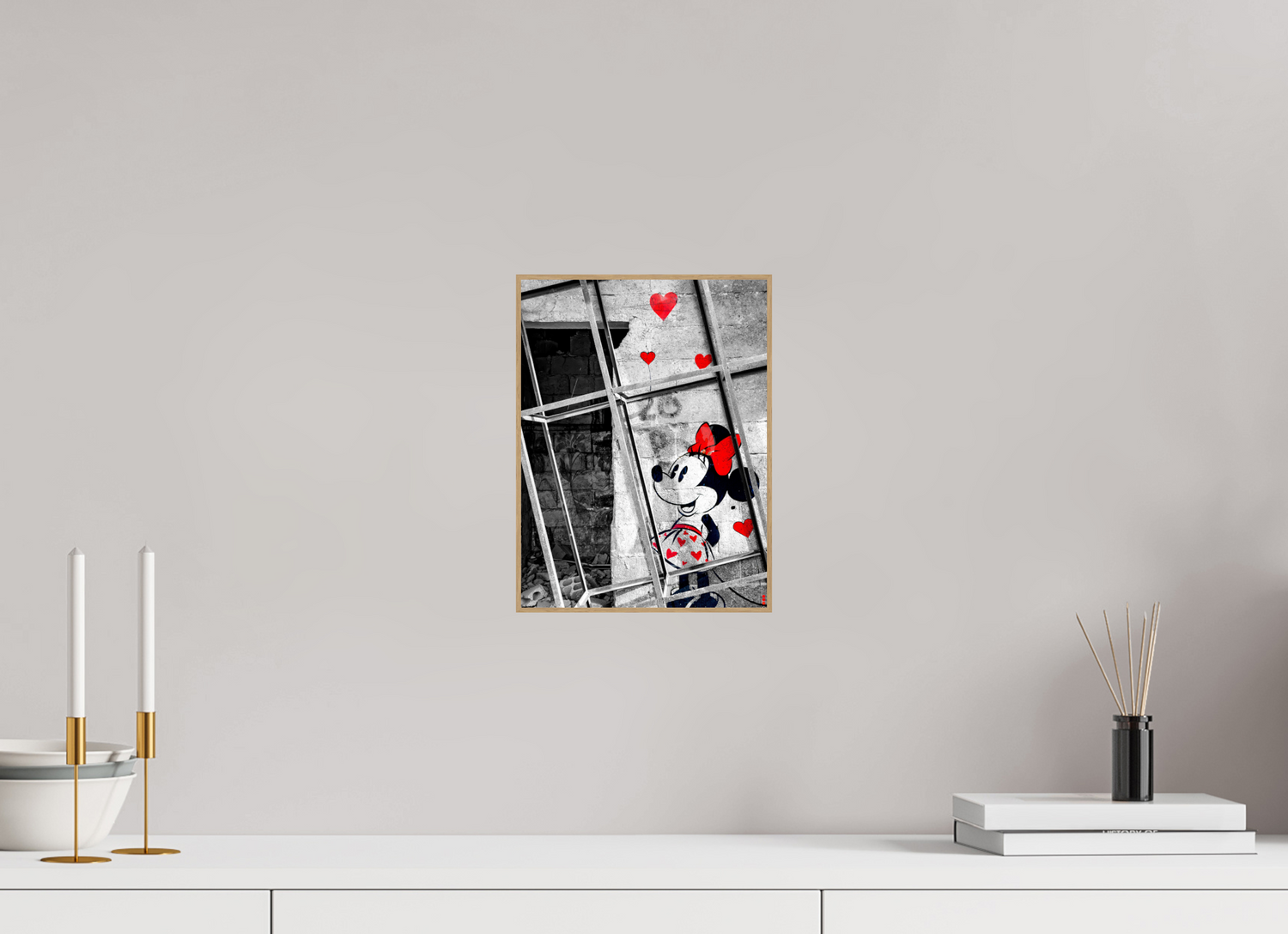 21 x 28 cm, Foto in ArtBox aus Massivholz Eiche natur RED³ SCSI Madiar III