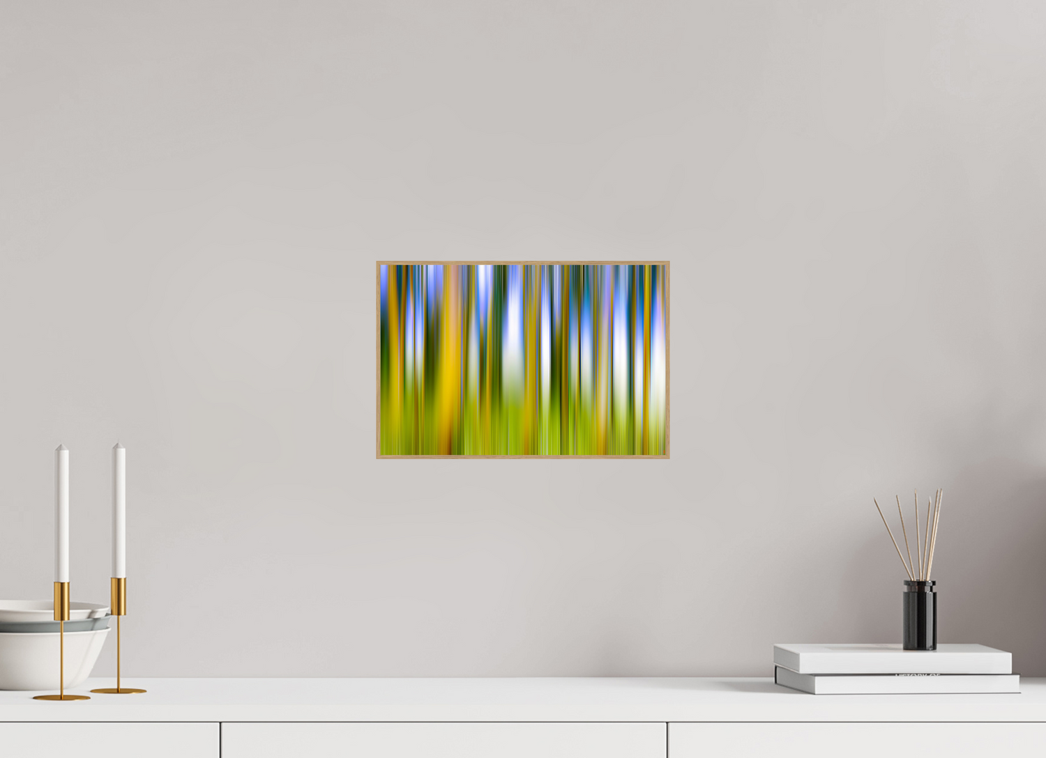 30 x 20 cm, Foto in ArtBox aus Massivholz Eiche natur RED³ PH Ayashe I