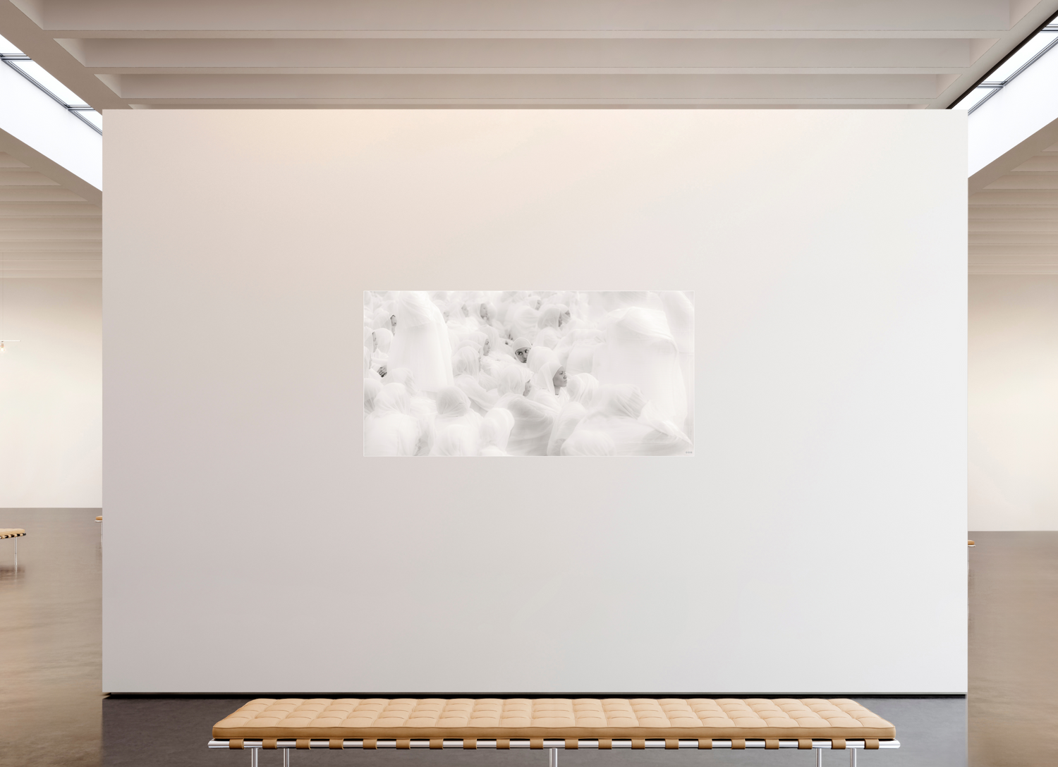 200 x 100 cm, Slimline Einfassung weiss unter 2mm Acrylglas FA PH Malia V