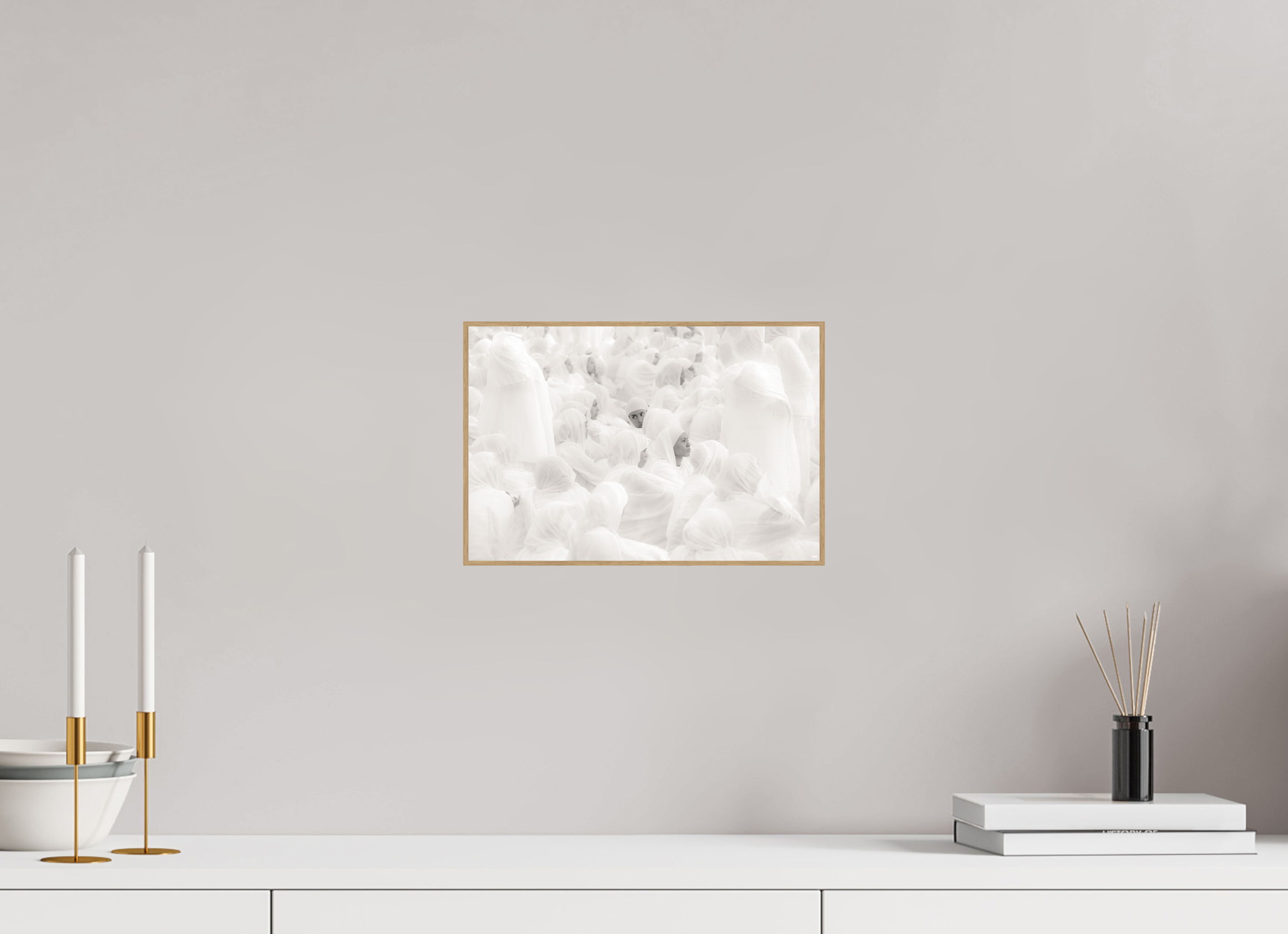 30 x 20 cm, Foto in ArtBox aus Massivholz Eiche natur RED³ PH Malia I