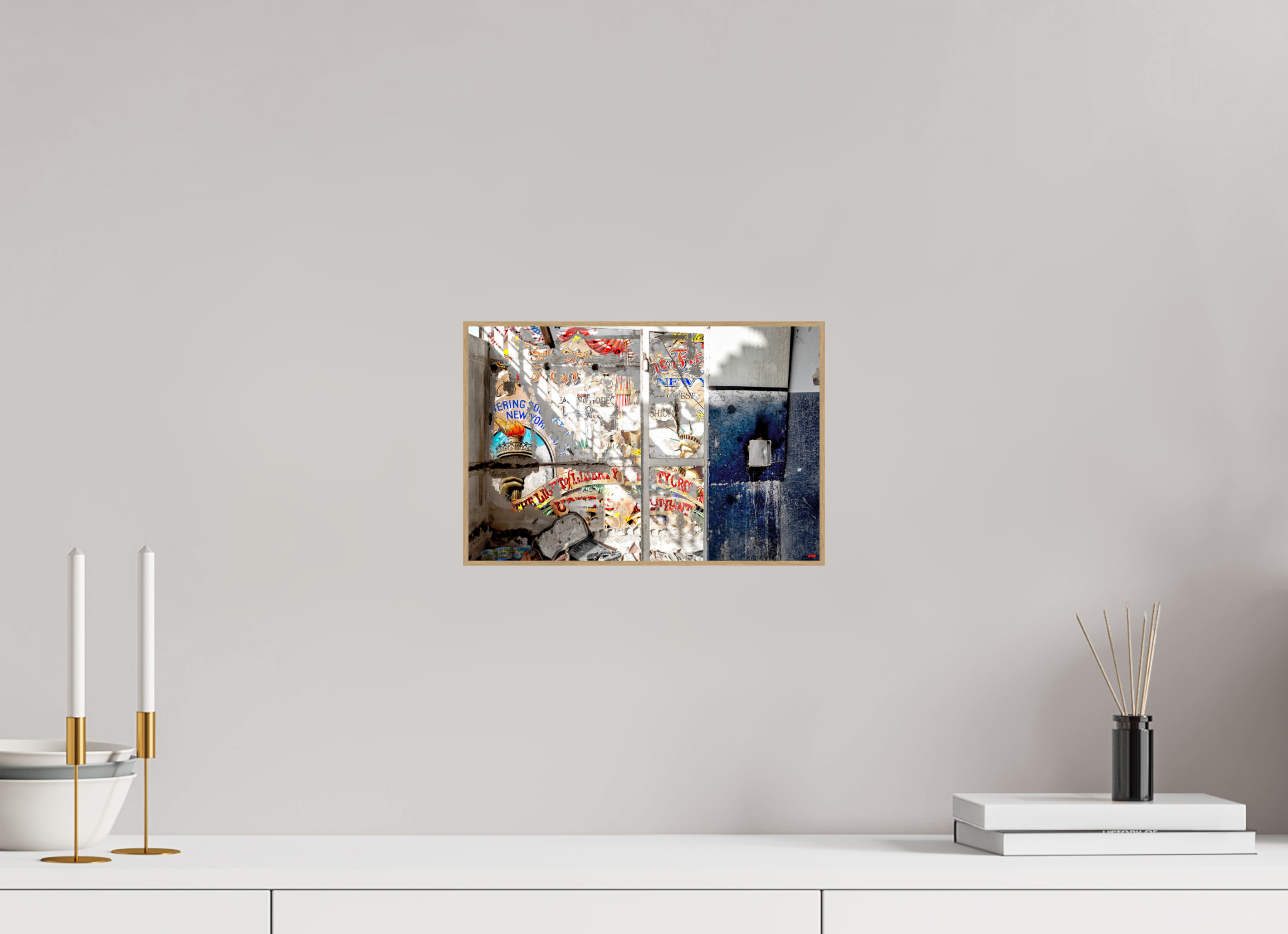 30 x 20 cm, Foto in ArtBox aus Massivholz Eiche natur RED³ SCSI Malahat I