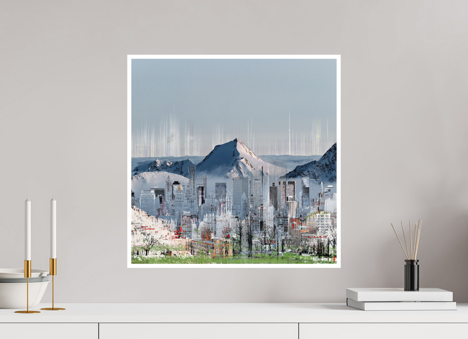 50 x 50 cm, Fine Art Print Hahnemühle William Turner RED³ HP Mafuane II