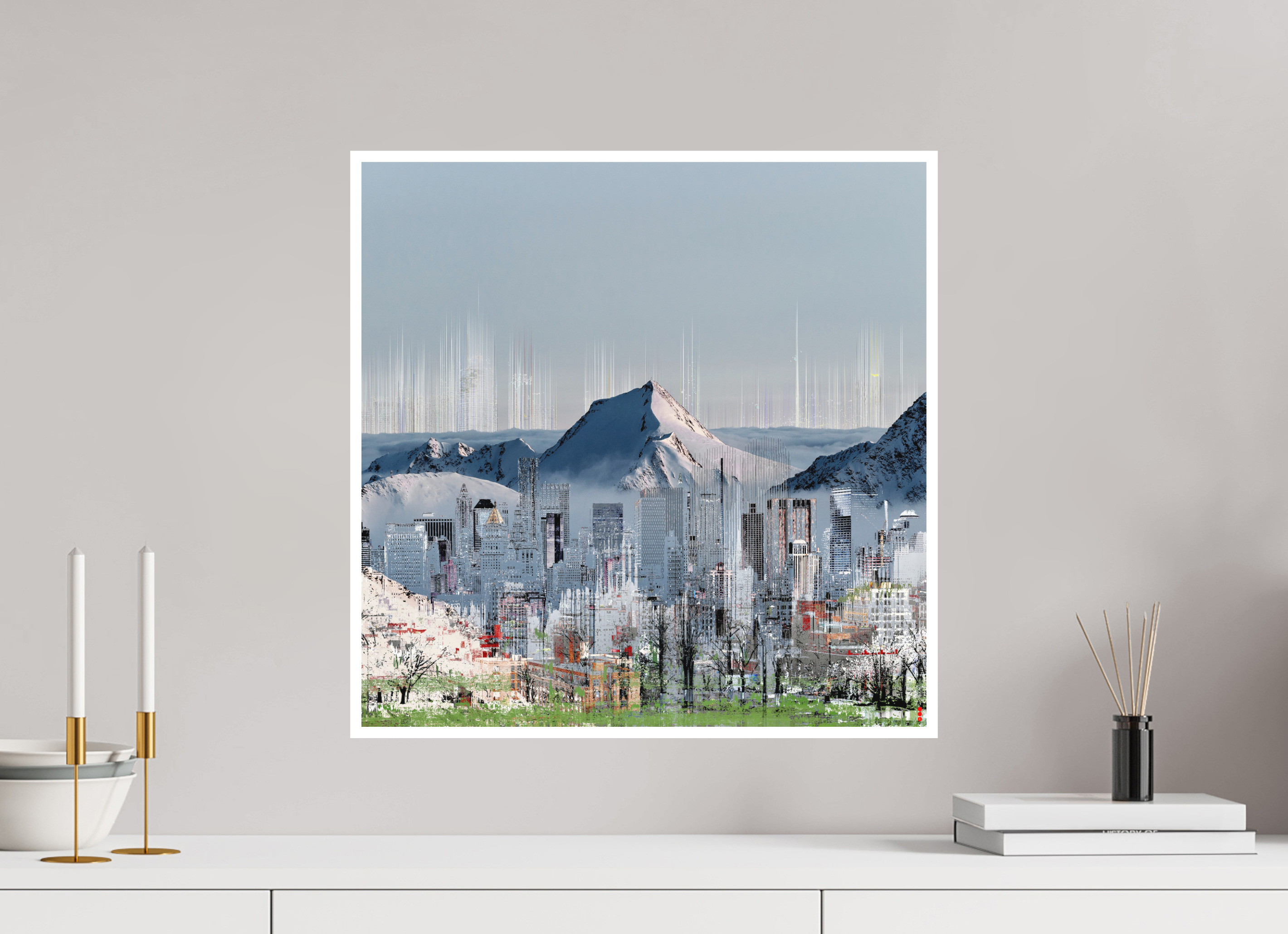 50 x 50 cm, Fine Art Print Hahnemühle William Turner RED³ HP Mafuane II