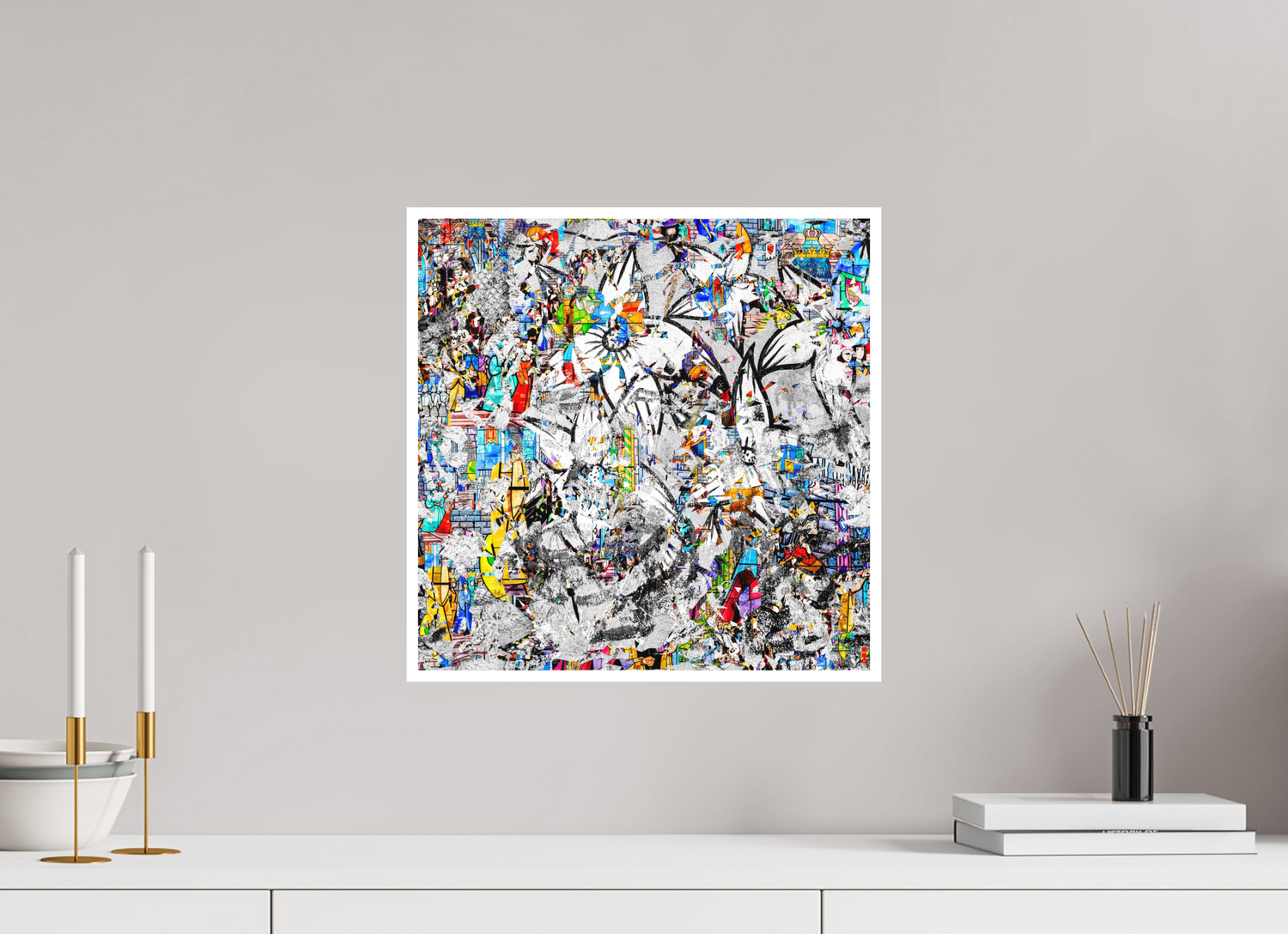 40 x 40 cm, Fine Art Print Hahnemühle William Turner RED³ SCSI Miraaj II