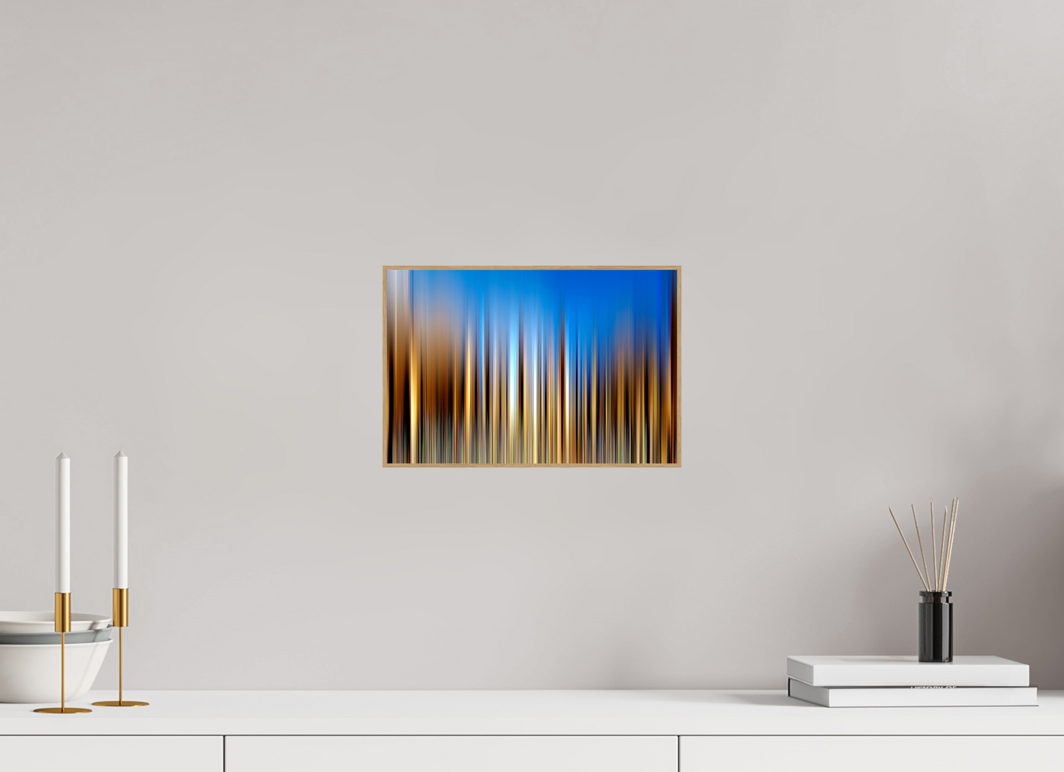 30 x 20 cm, Foto in ArtBox aus Massivholz Eiche natur RED³ PH Ayondele I