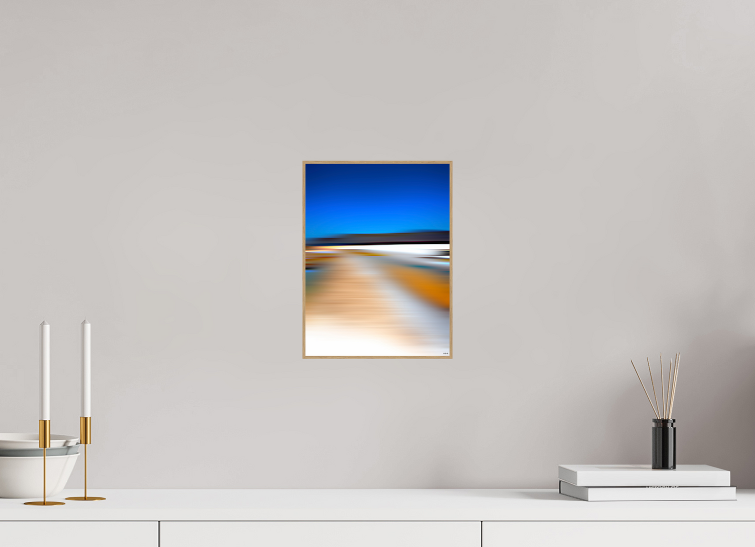 21 x 28 cm, Foto in ArtBox aus Massivholz Eiche natur RED³ PH Antankara III