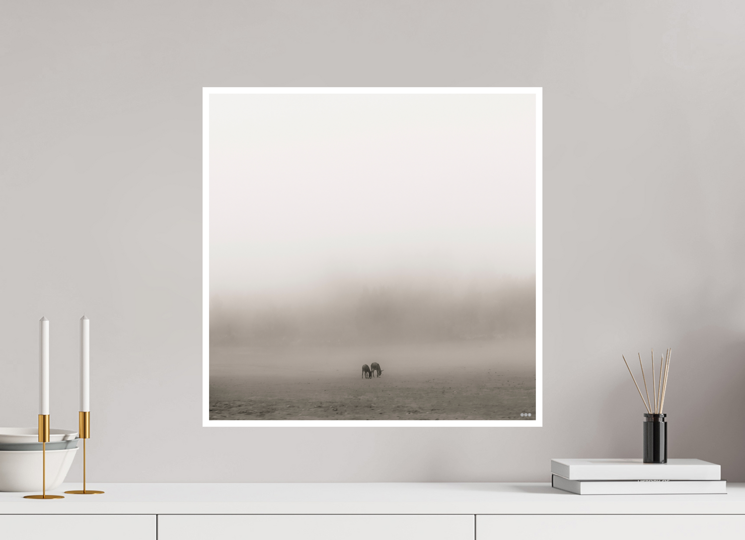 50 x 50 cm, Fine Art Print Hahnemühle William Turner RED³ PH Mamello II