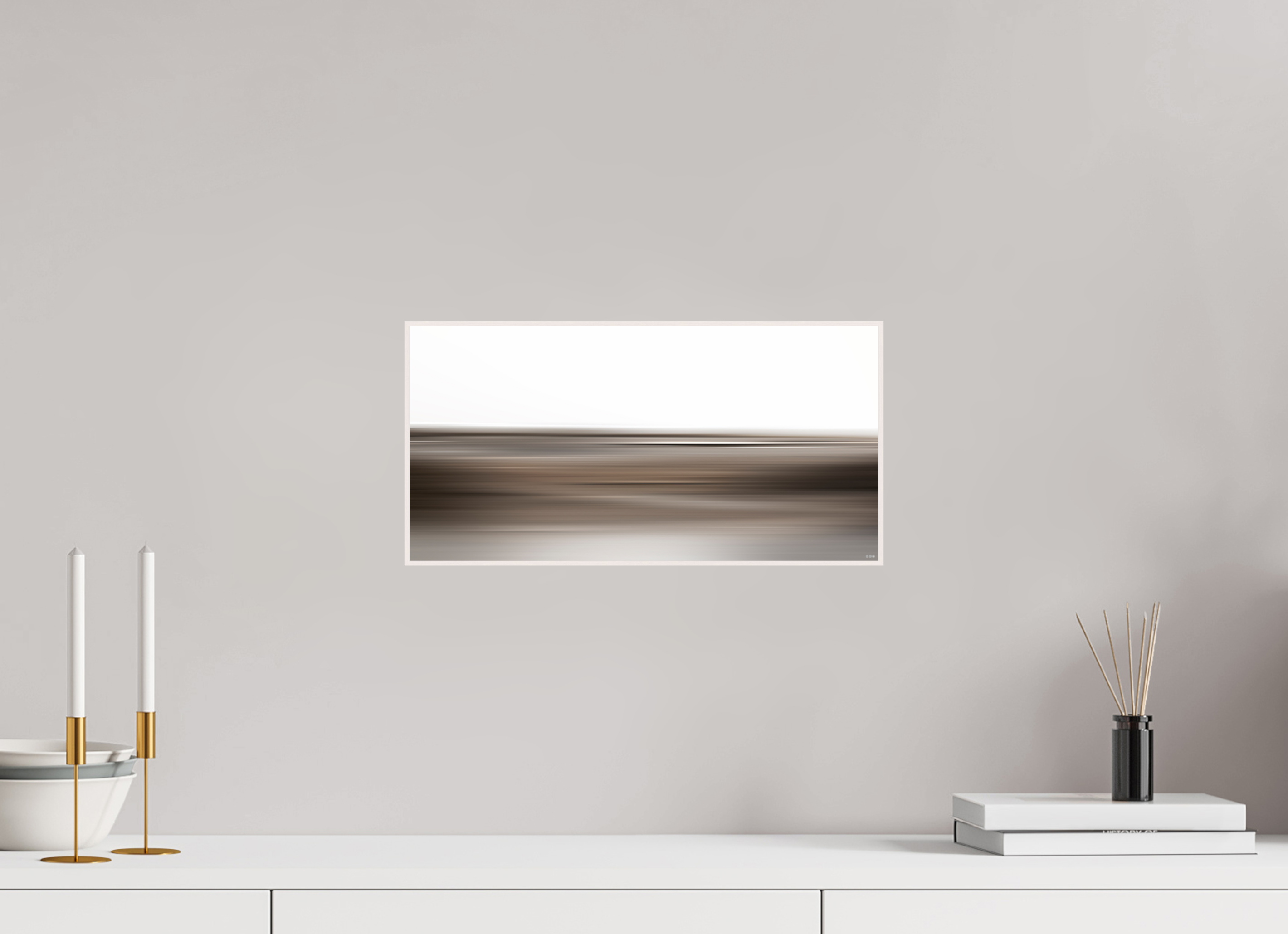 40 x 20 cm, Foto in ArtBox aus Massivholz Ahorn weiß RED³ PH Adisa V