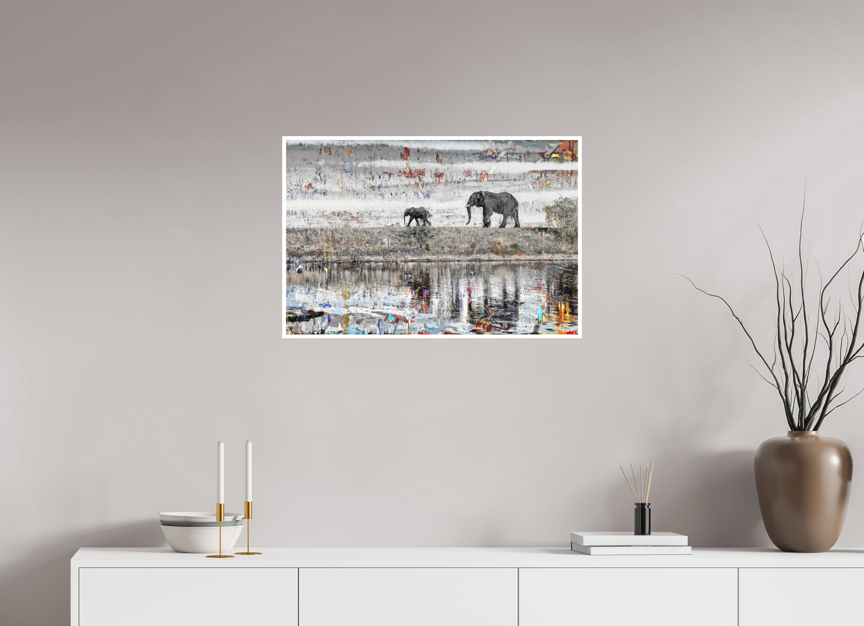 75 x 50 cm, Fine Art Print Hahnemühle William Turner RED³ WC Akuji I
