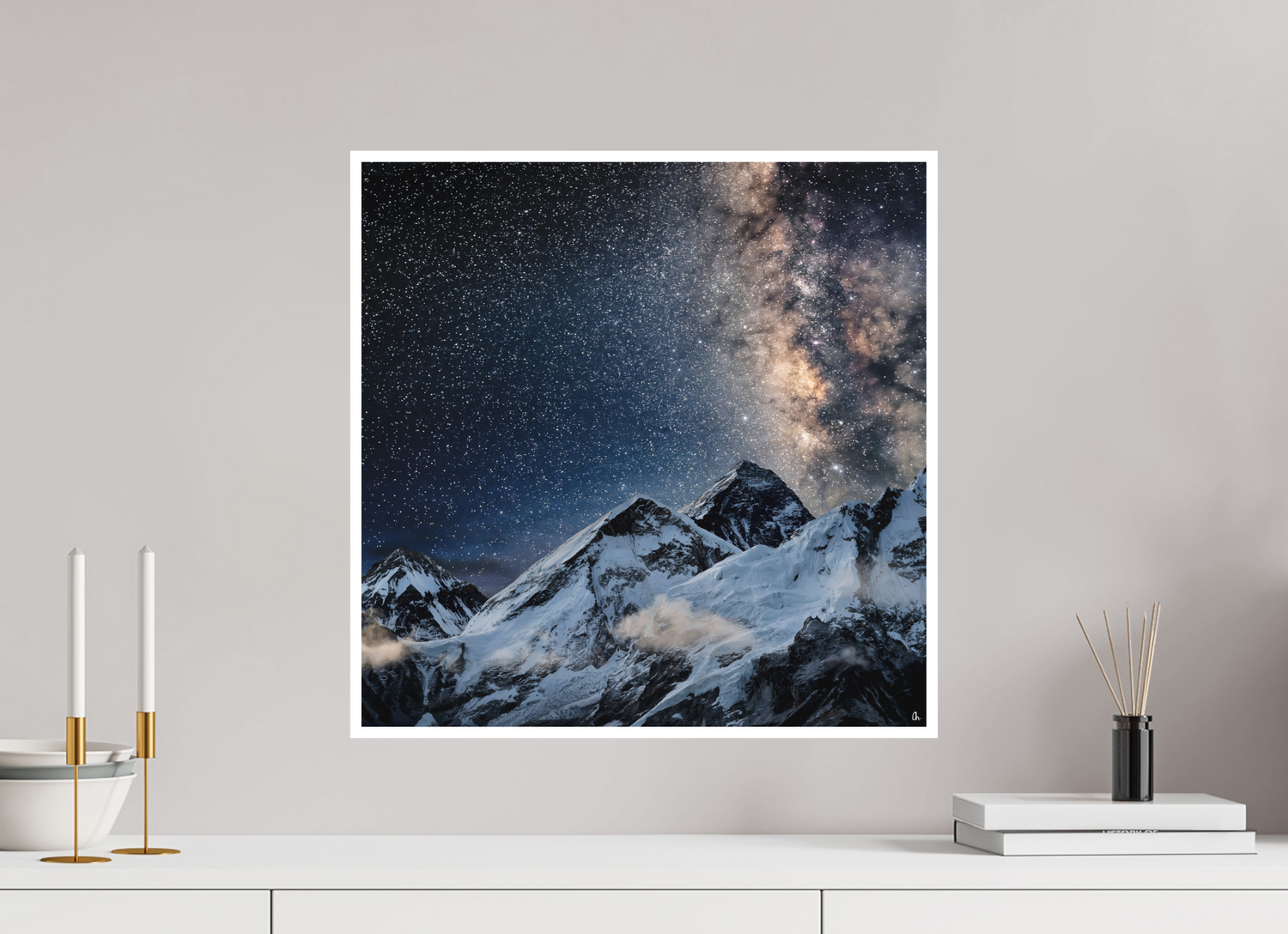 50 x 50 cm, Fine Art Print Hahnemühle William Turner RED³ Sangmo II