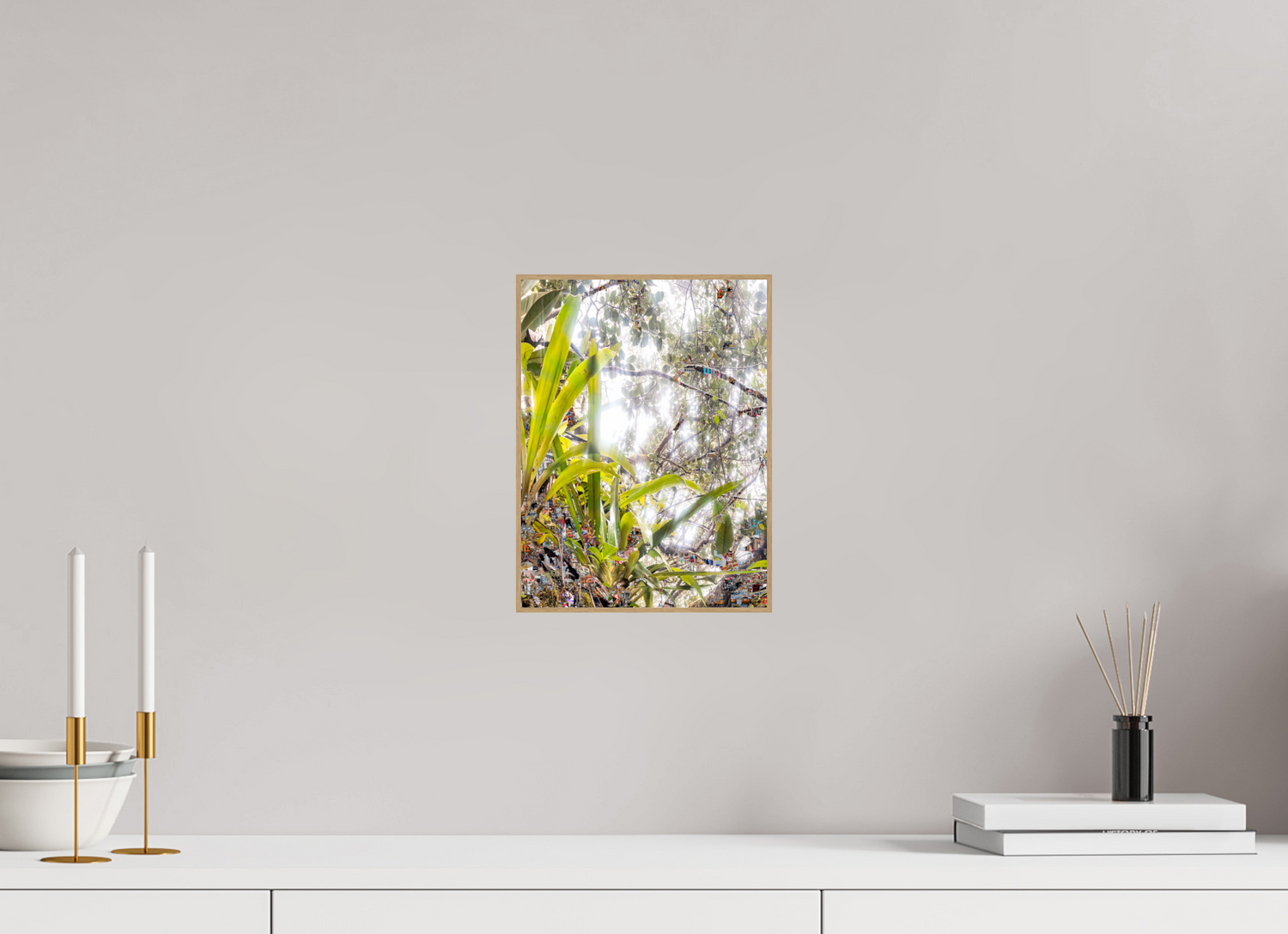 21 x 28 cm, Foto in ArtBox aus Massivholz Eiche natur RED³ HP Amara III