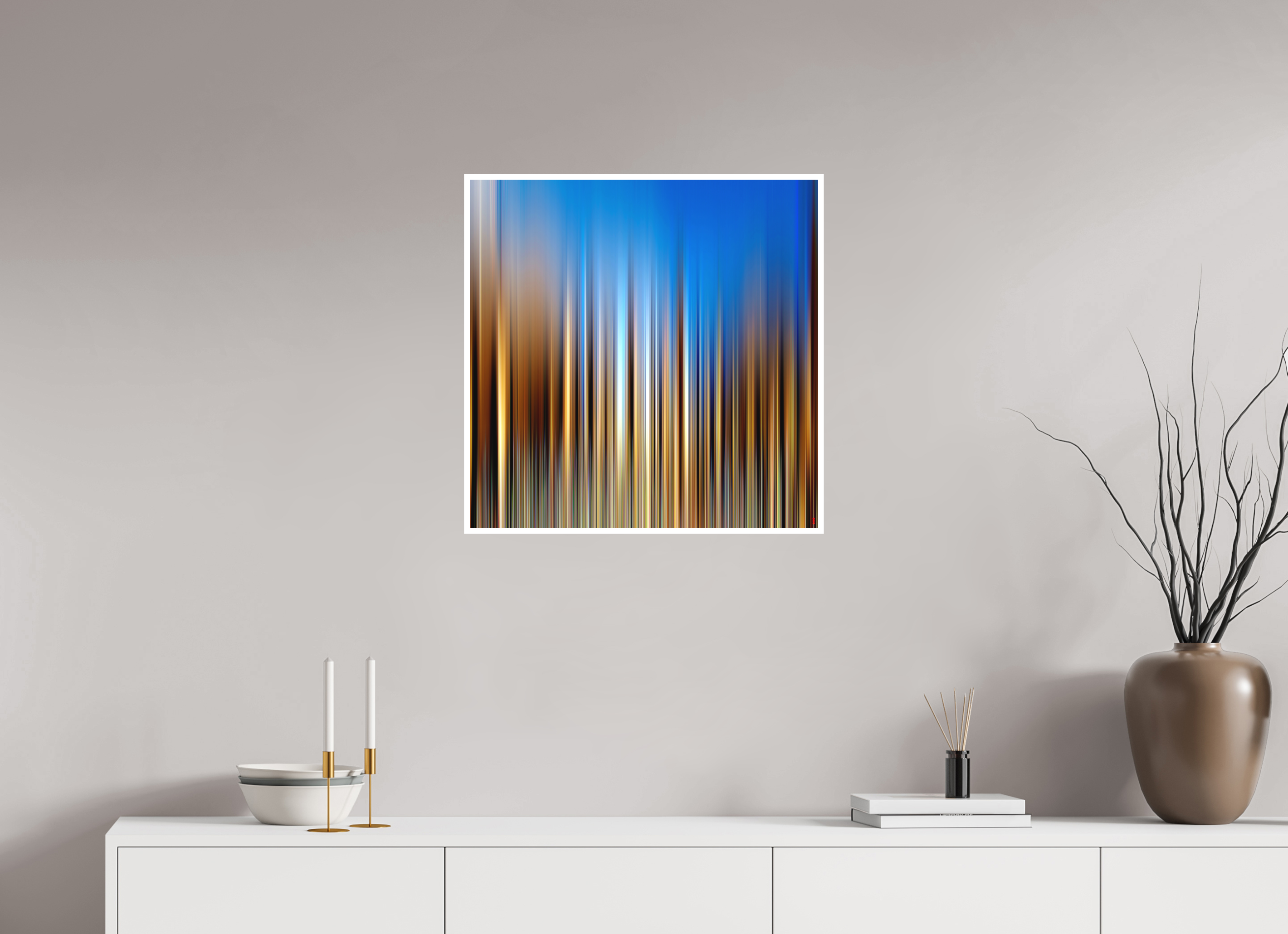 60 x 60 cm, Fine Art Print Hahnemühle William Turner RED³ PH Ayondele II