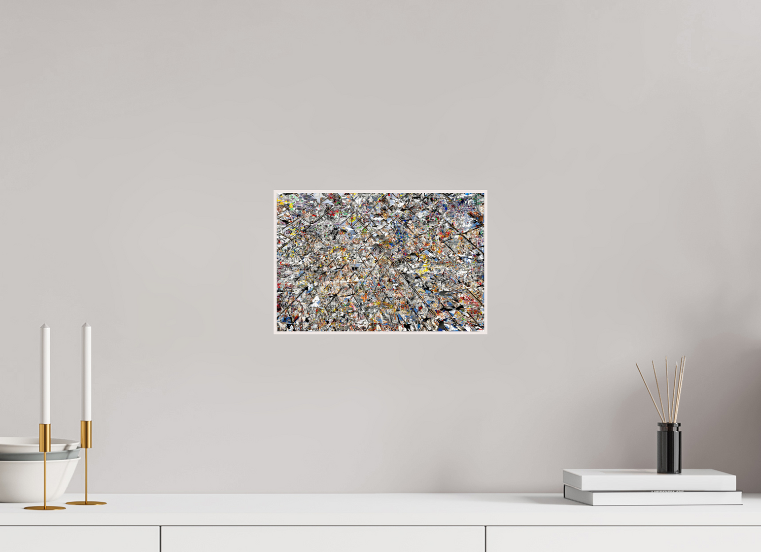 30 x 20 cm, Foto in ArtBox aus Massivholz Ahorn weiß RED³ HP Lacrimosa I