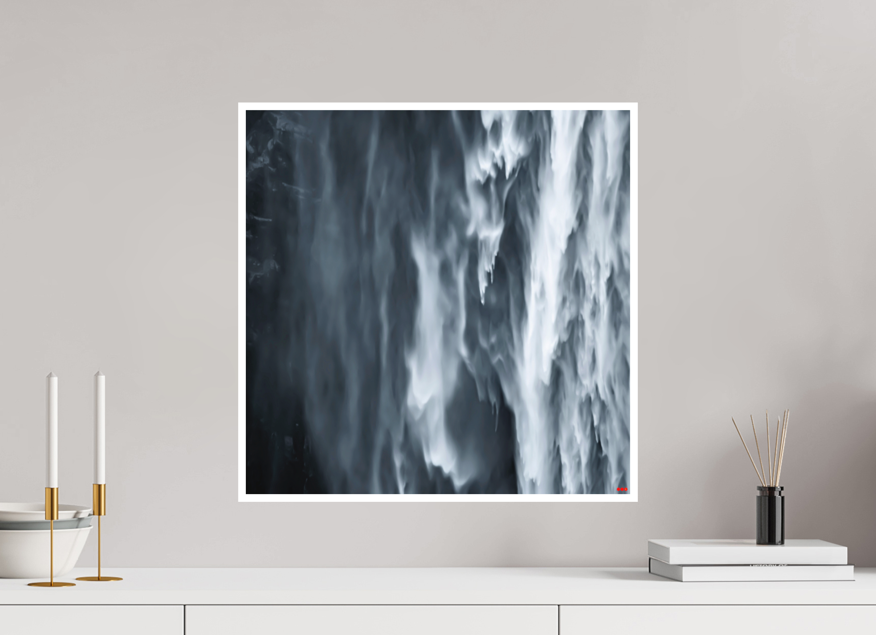 50 x 50 cm, Fine Art Print Hahnemühle William Turner RED³ PH Oats in the Water II