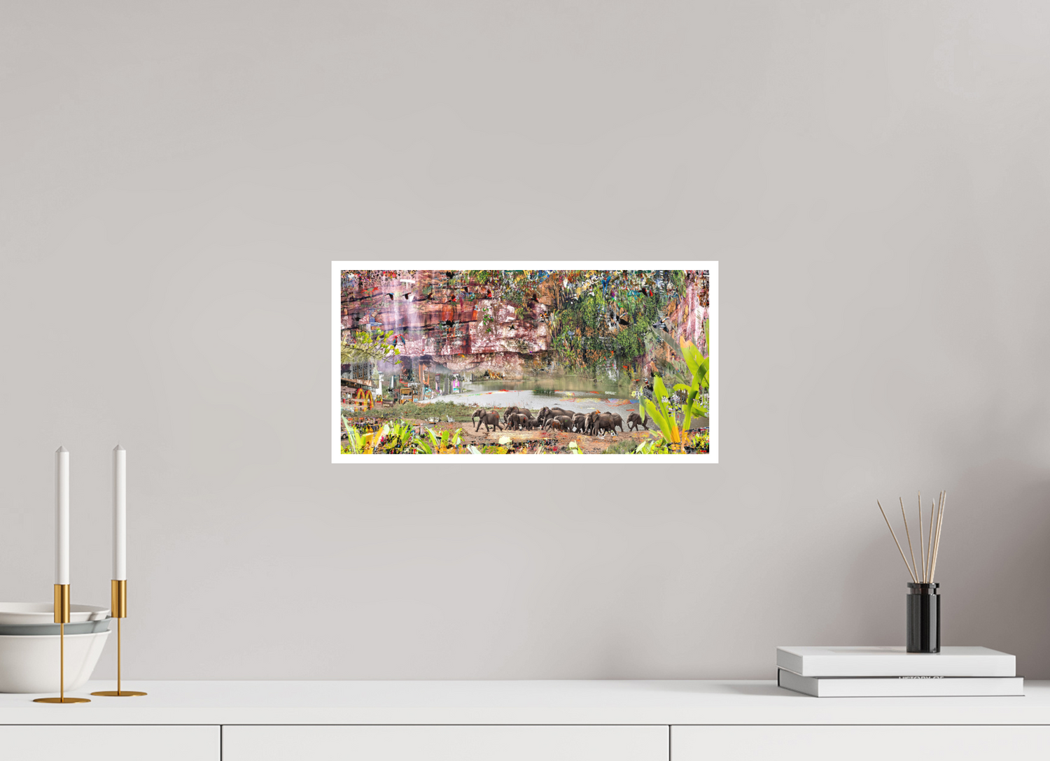 40 x 20 cm, Fine Art Print Hahnemühle William Turner RED³ WC Valdeci V