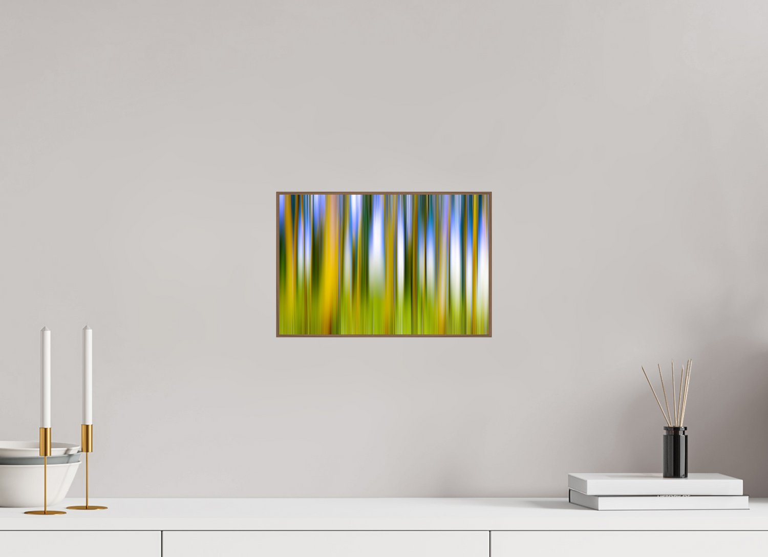 30 x 20 cm, Foto in ArtBox aus Massivholz Nussbaum RED³ PH Ayashe I