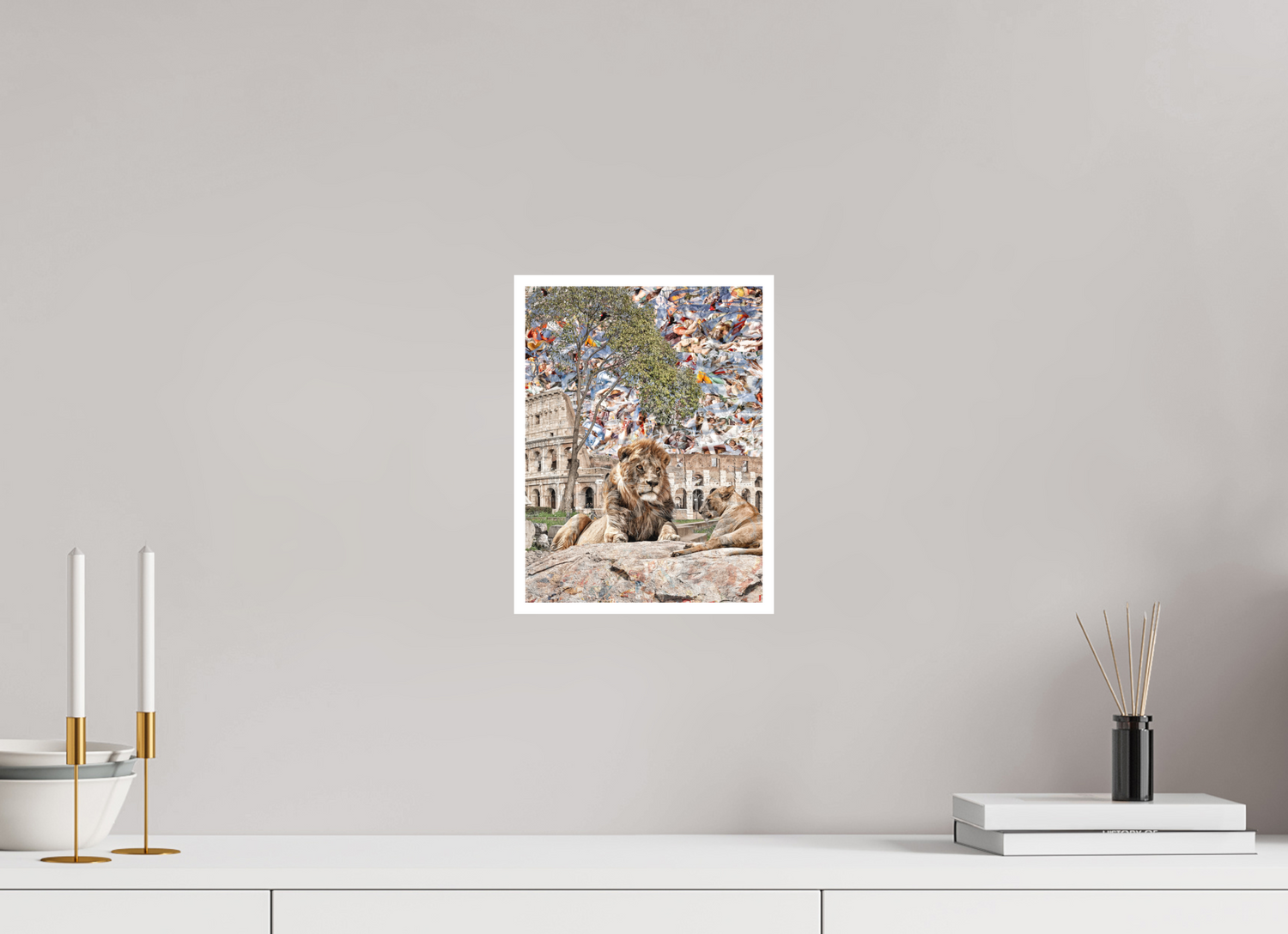 21 x 28 cm, Fine Art Print Hahnemühle William Turner RED³ WC Adjesa III