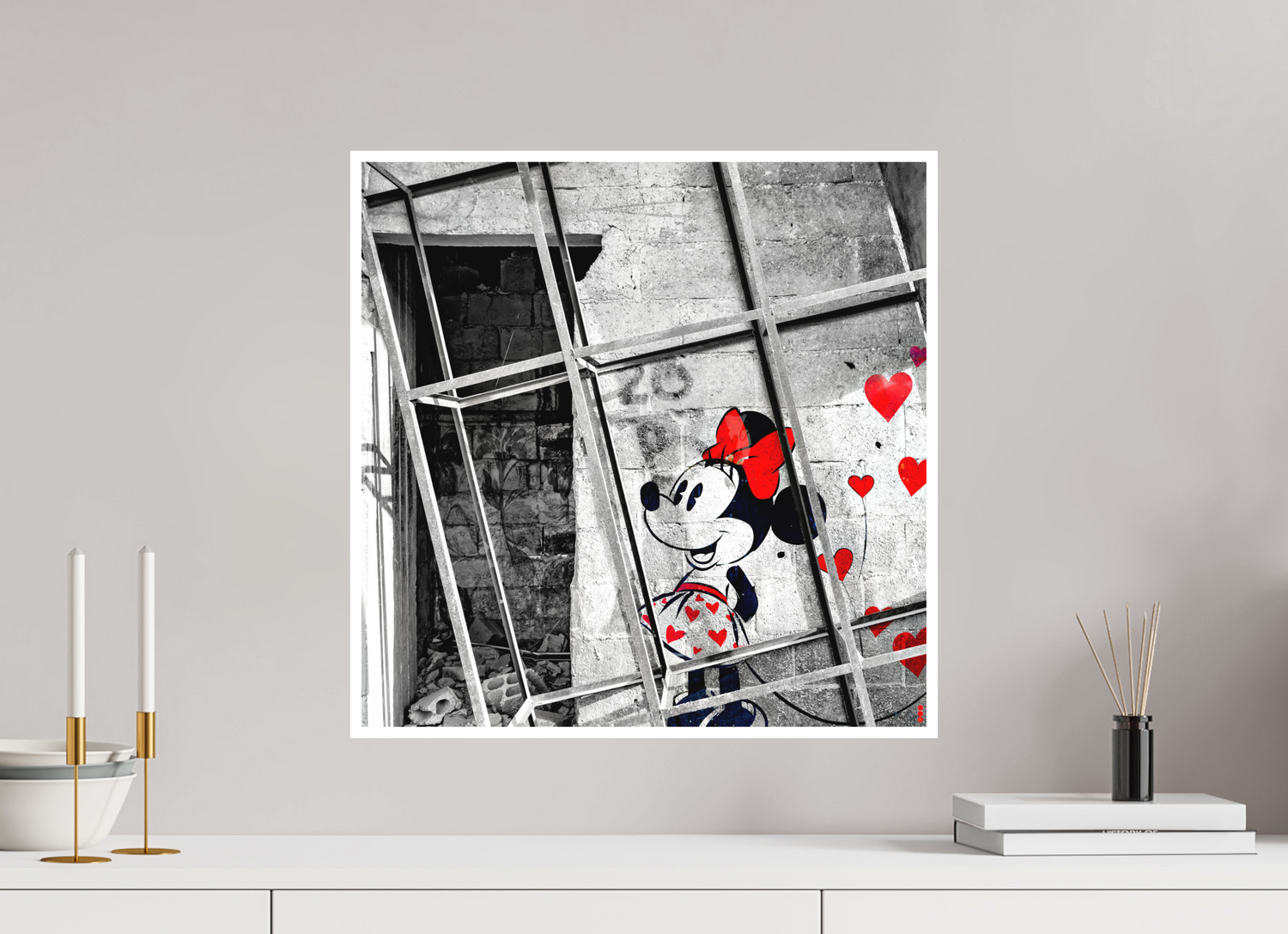 50 x 50 cm, Fine Art Print Hahnemühle William Turner RED³ SCSI Madiar II