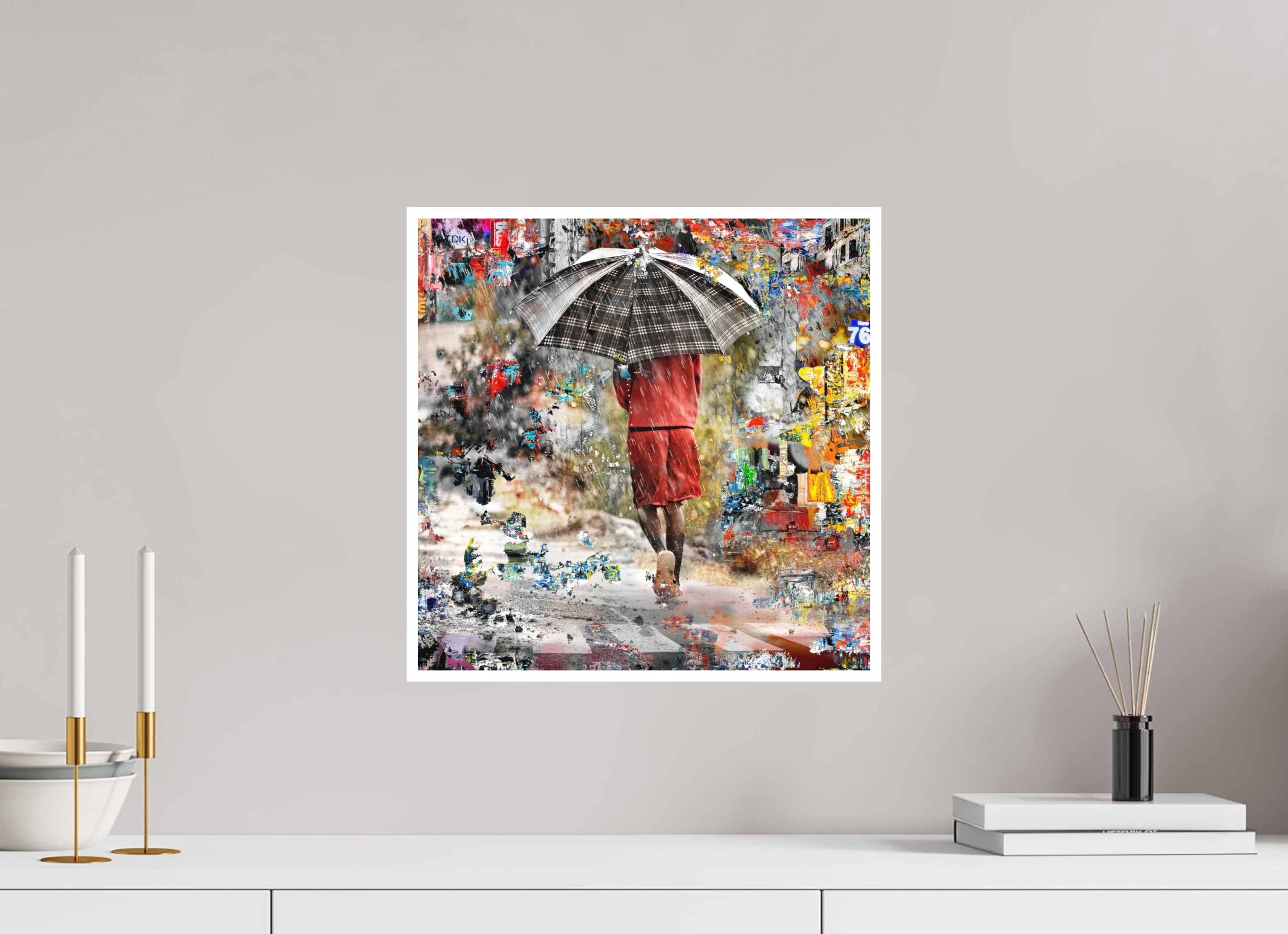 40 x 40 cm, Fine Art Print Hahnemühle William Turner RED³ HP Wash II