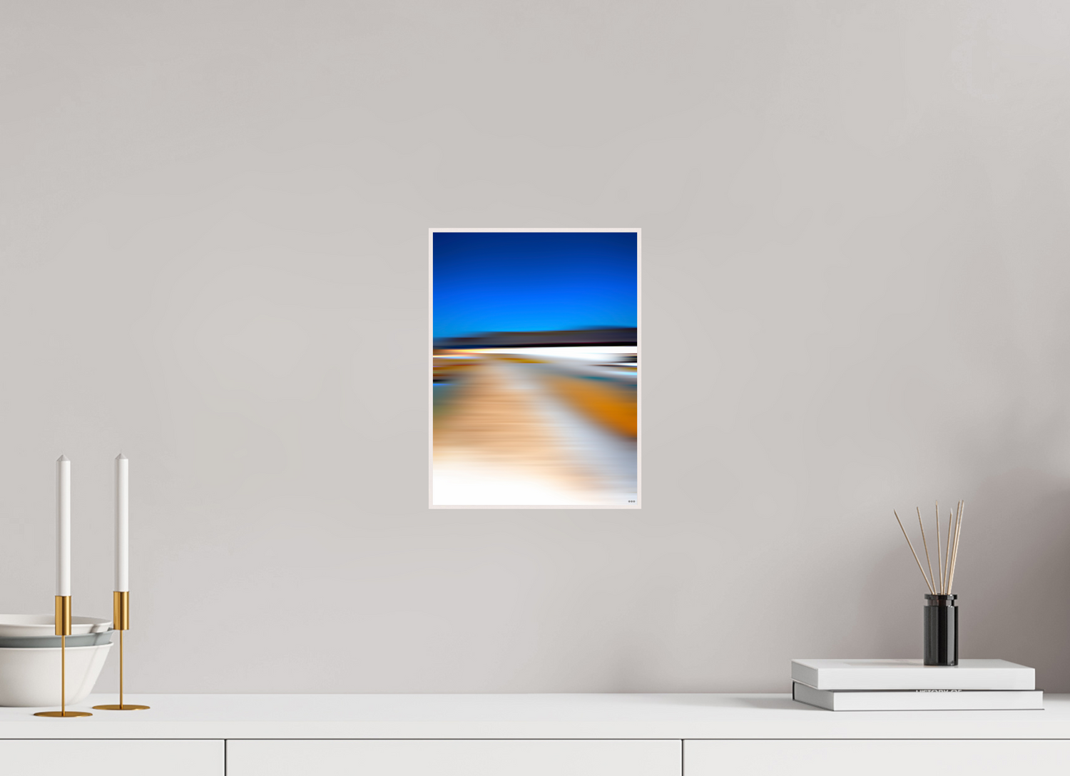 21 x 28 cm, Foto in ArtBox aus Massivholz Ahorn weiß RED³ PH Antankara III