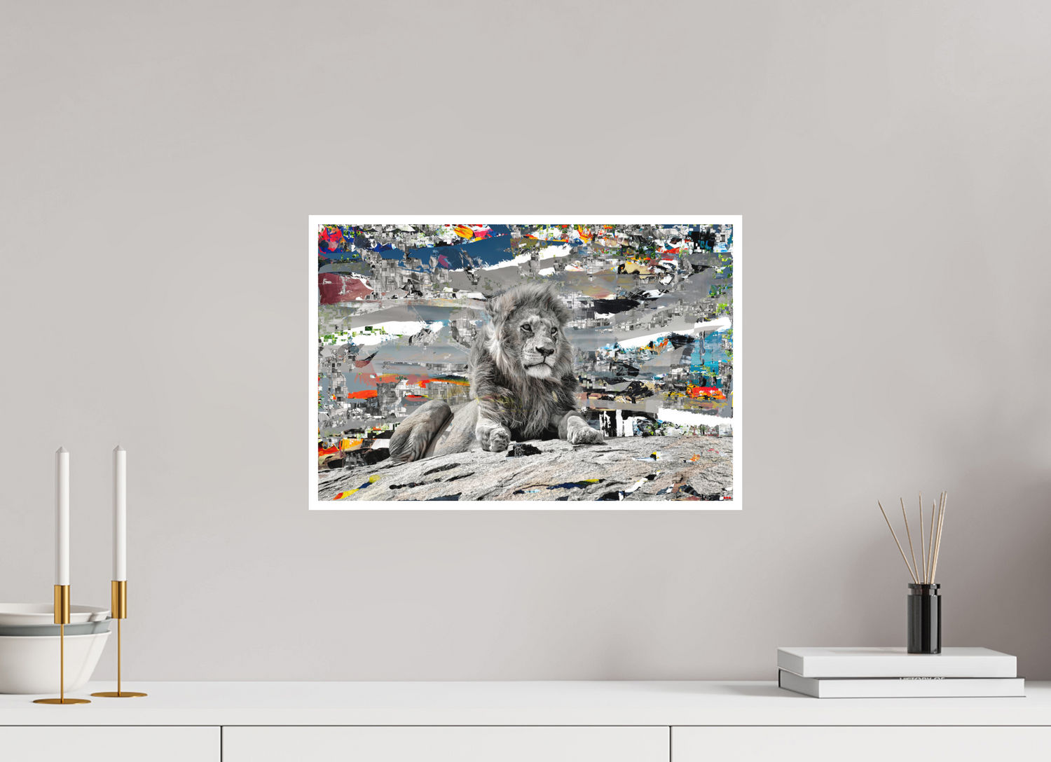 45 x 30 cm, Fine Art Print Hahnemühle William Turner RED³ WC Jabari I