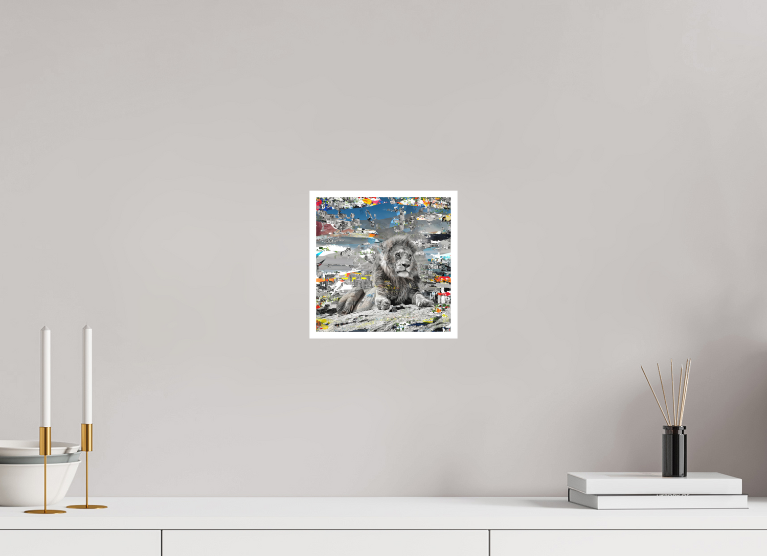 20 x 20 cm, Fine Art Print Hahnemühle William Turner RED³ WC Jabari II