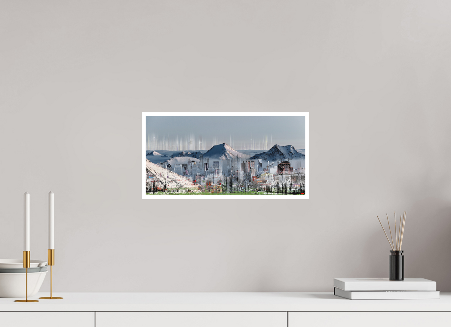 40,3 x 20 cm, Fine Art Print Hahnemühle William Turner RED³ HP Mafuane V