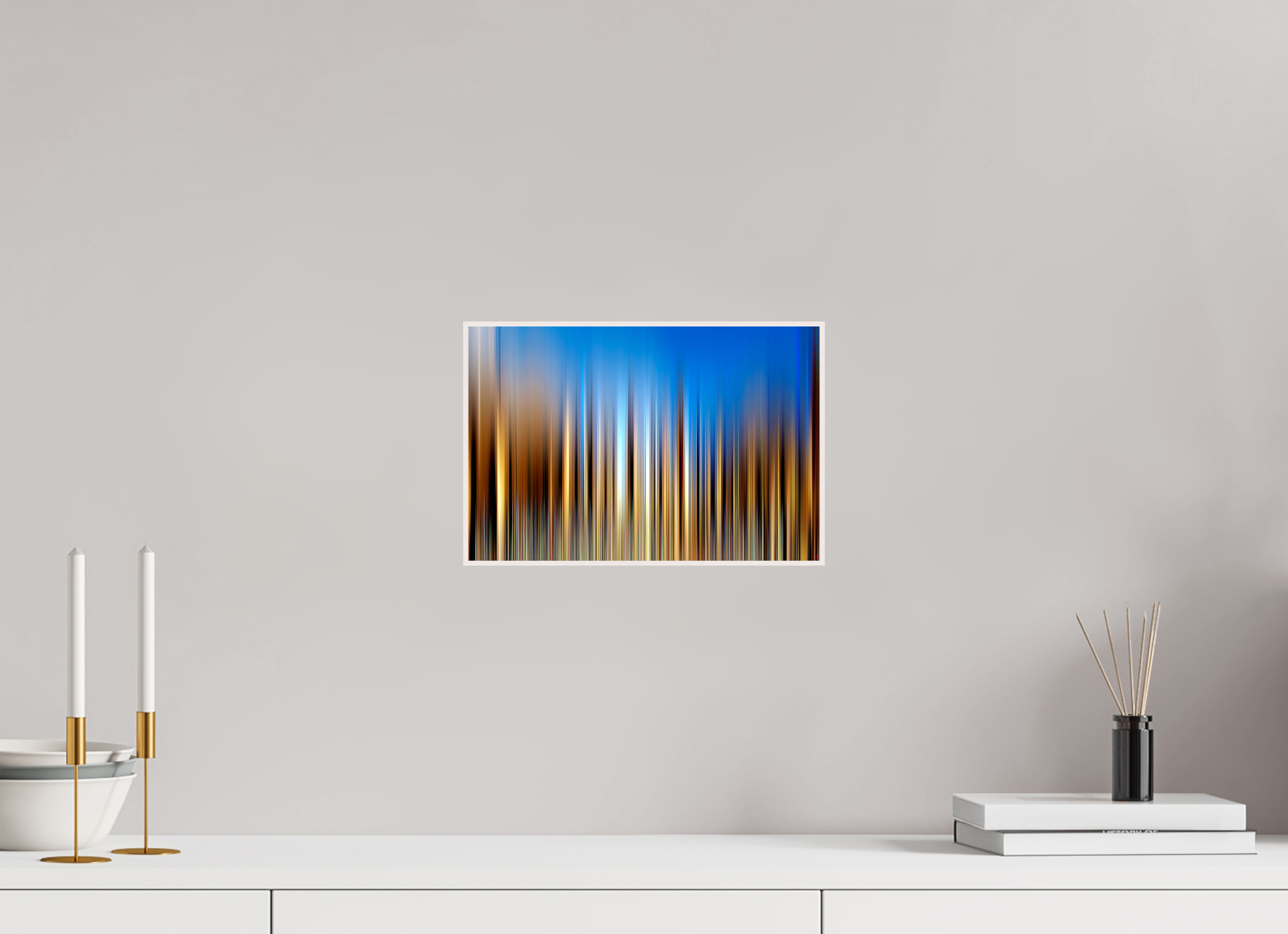 30 x 20 cm, Foto in ArtBox aus Massivholz Ahorn weiß RED³ PH Ayondele I