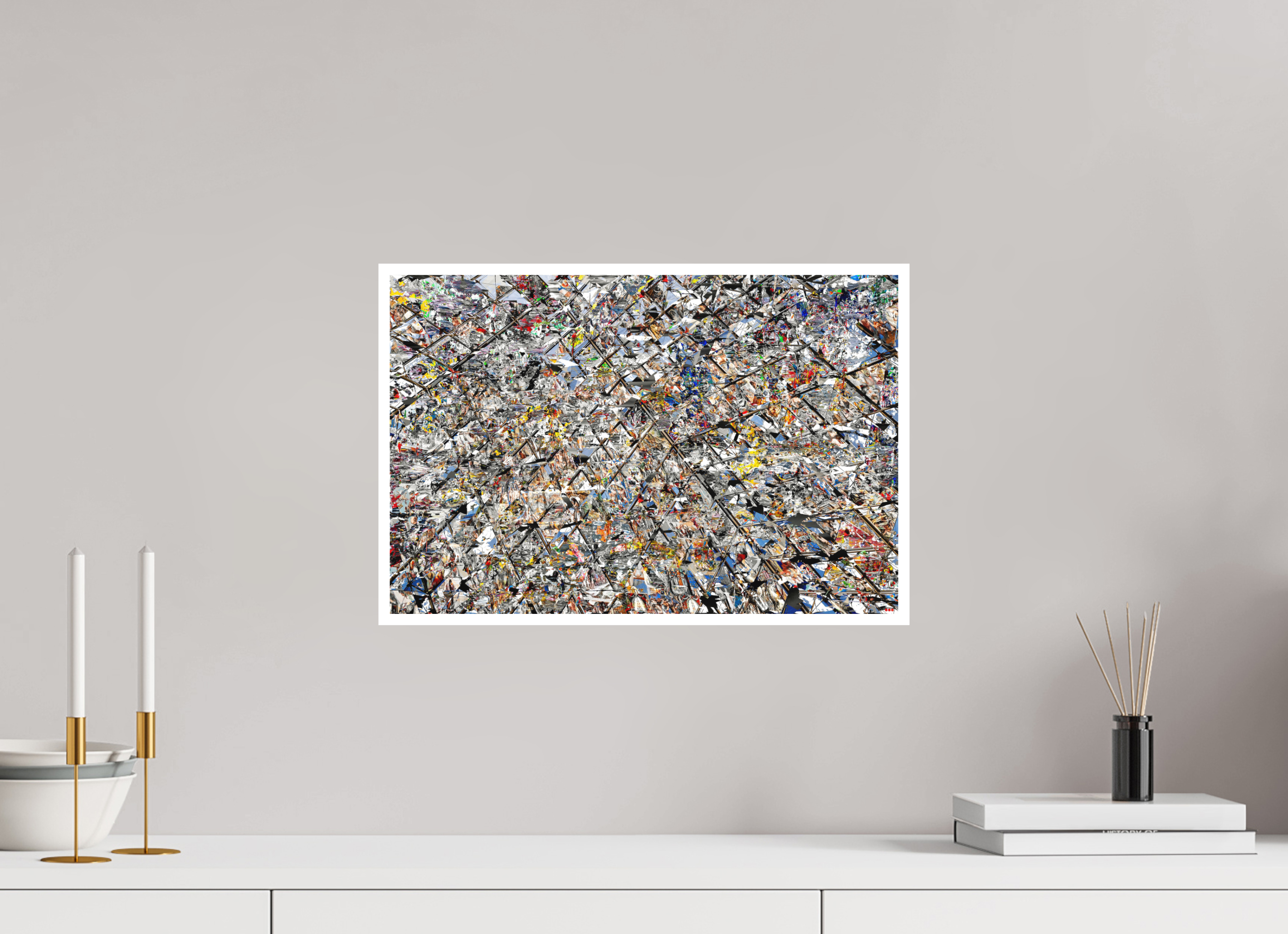 45 x 30 cm, Fine Art Print Hahnemühle William Turner RED³ HP Lacrimosa I