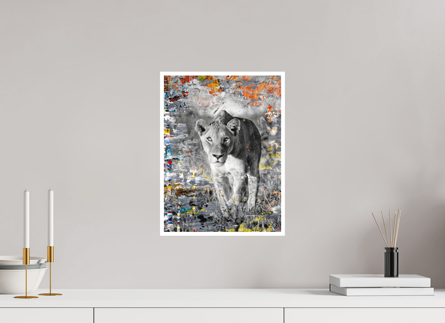 30 x 40 cm, Fine Art Print Hahnemühle William Turner RED³ WC Lamaya III