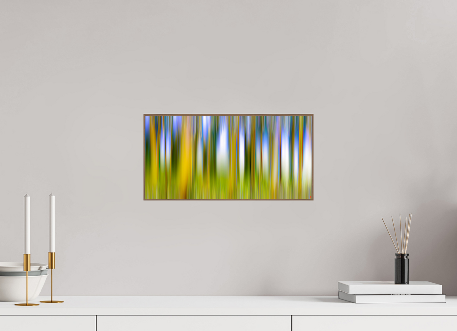 40 x 20 cm, Foto in ArtBox aus Massivholz Nussbaum RED³ PH Ayashe V