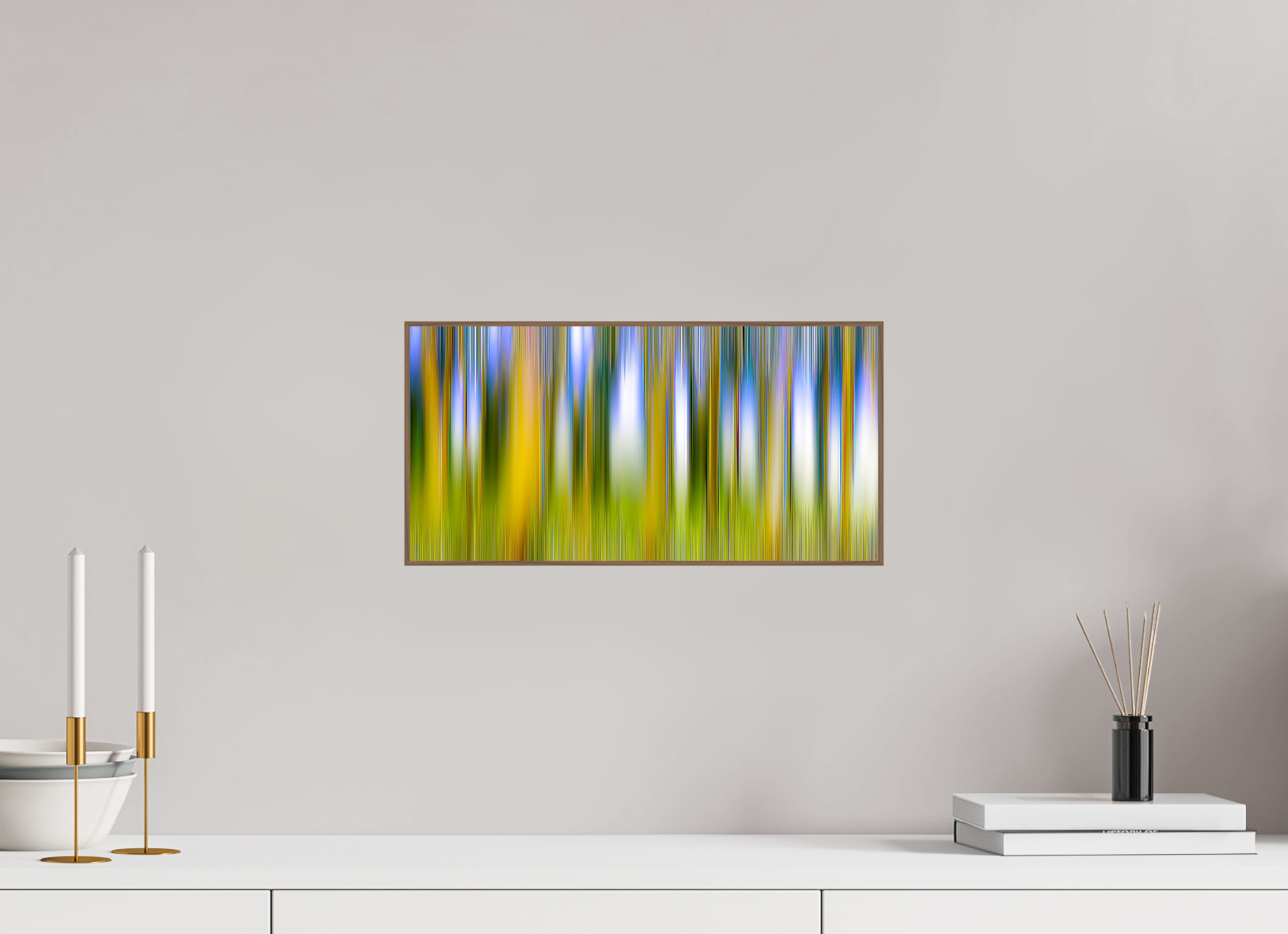 40 x 20 cm, Foto in ArtBox aus Massivholz Nussbaum RED³ PH Ayashe V