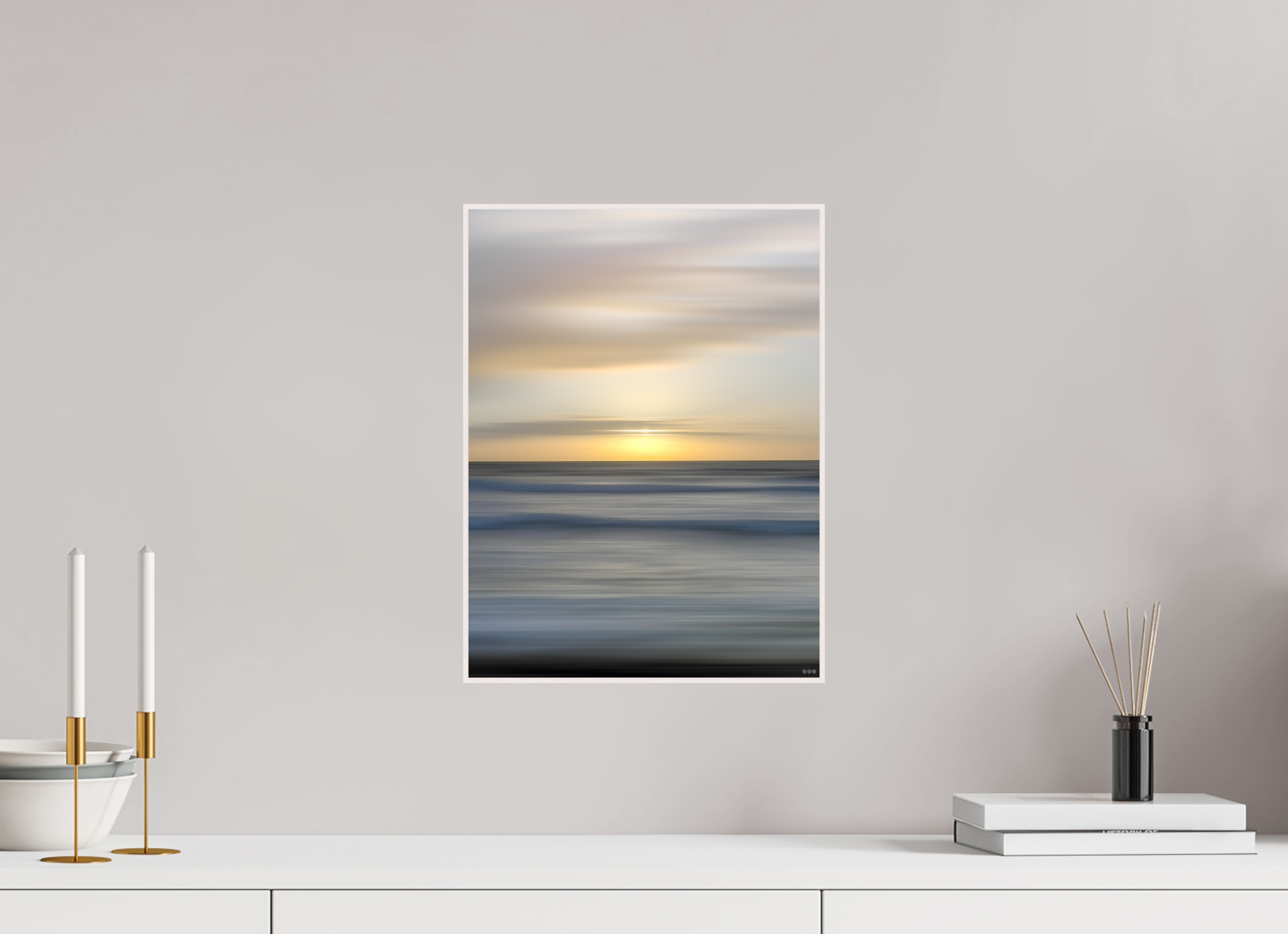 30 x 40 cm, Foto in ArtBox aus Massivholz Ahorn weiß RED³ PH Salome III