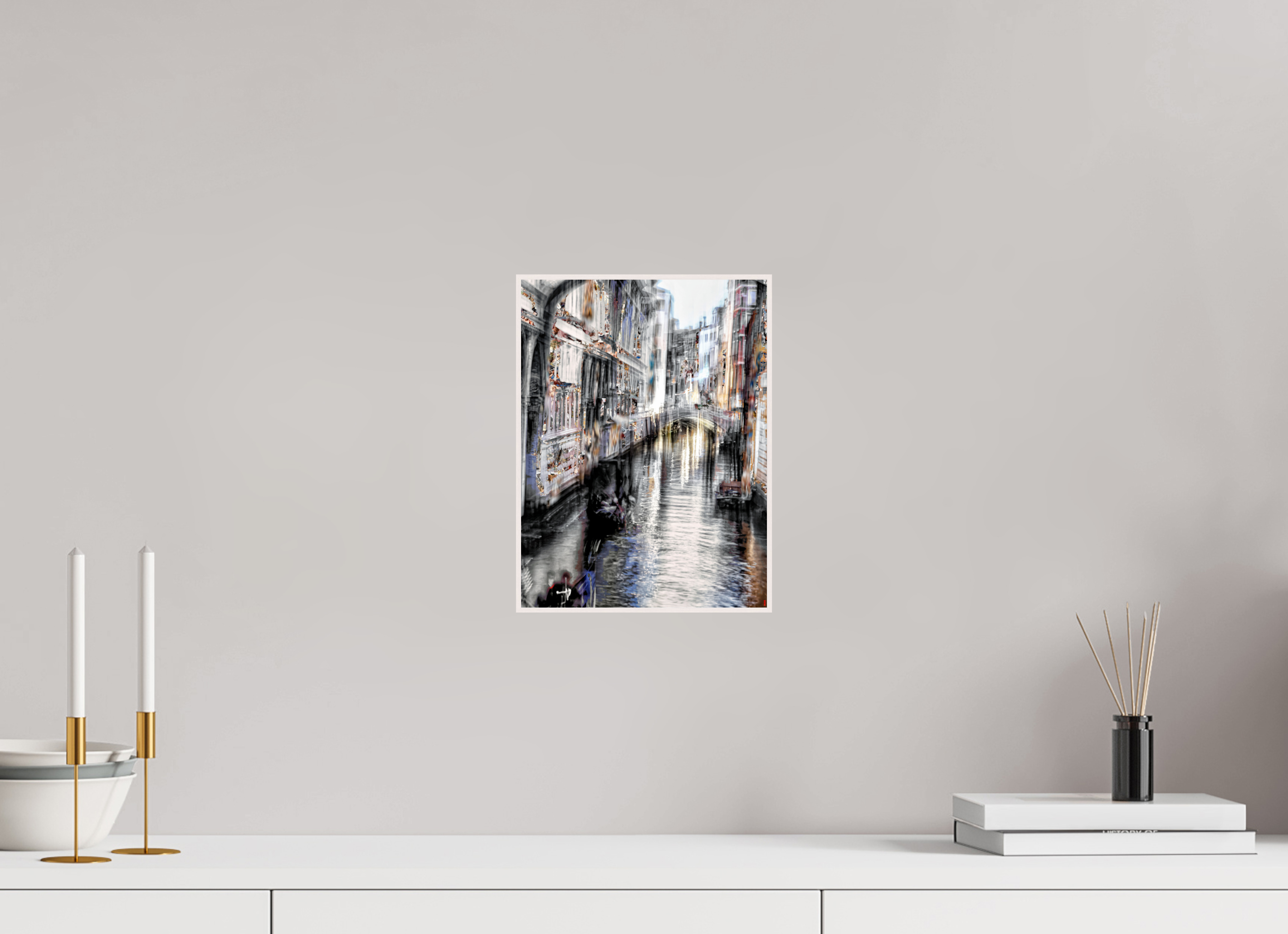 21 x 28 cm, Foto in ArtBox aus Massivholz Ahorn weiß RED³ HP Amari III