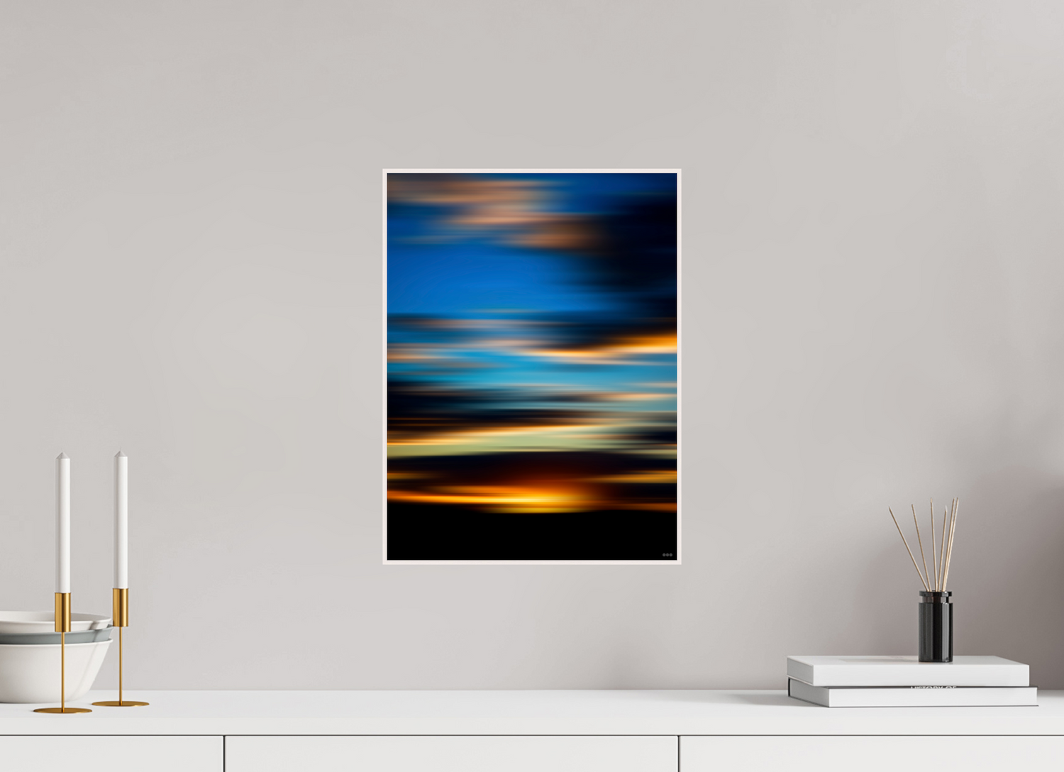 30 x 40 cm, Foto in ArtBox aus Massivholz Ahorn weiß RED³ PH Nahara III