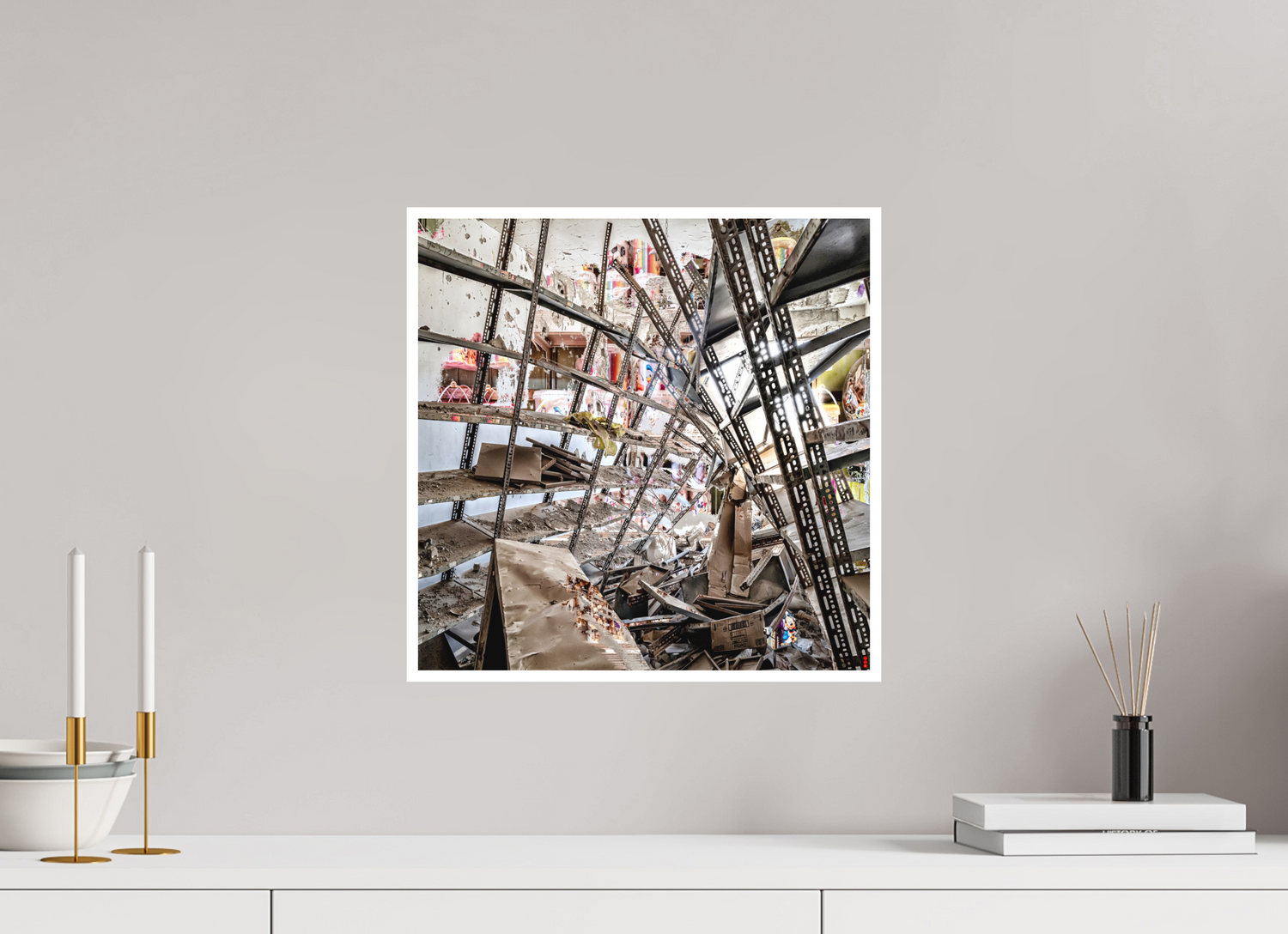 40 x 40 cm, Fine Art Print Hahnemühle William Turner RED³ SCSI Mahira II