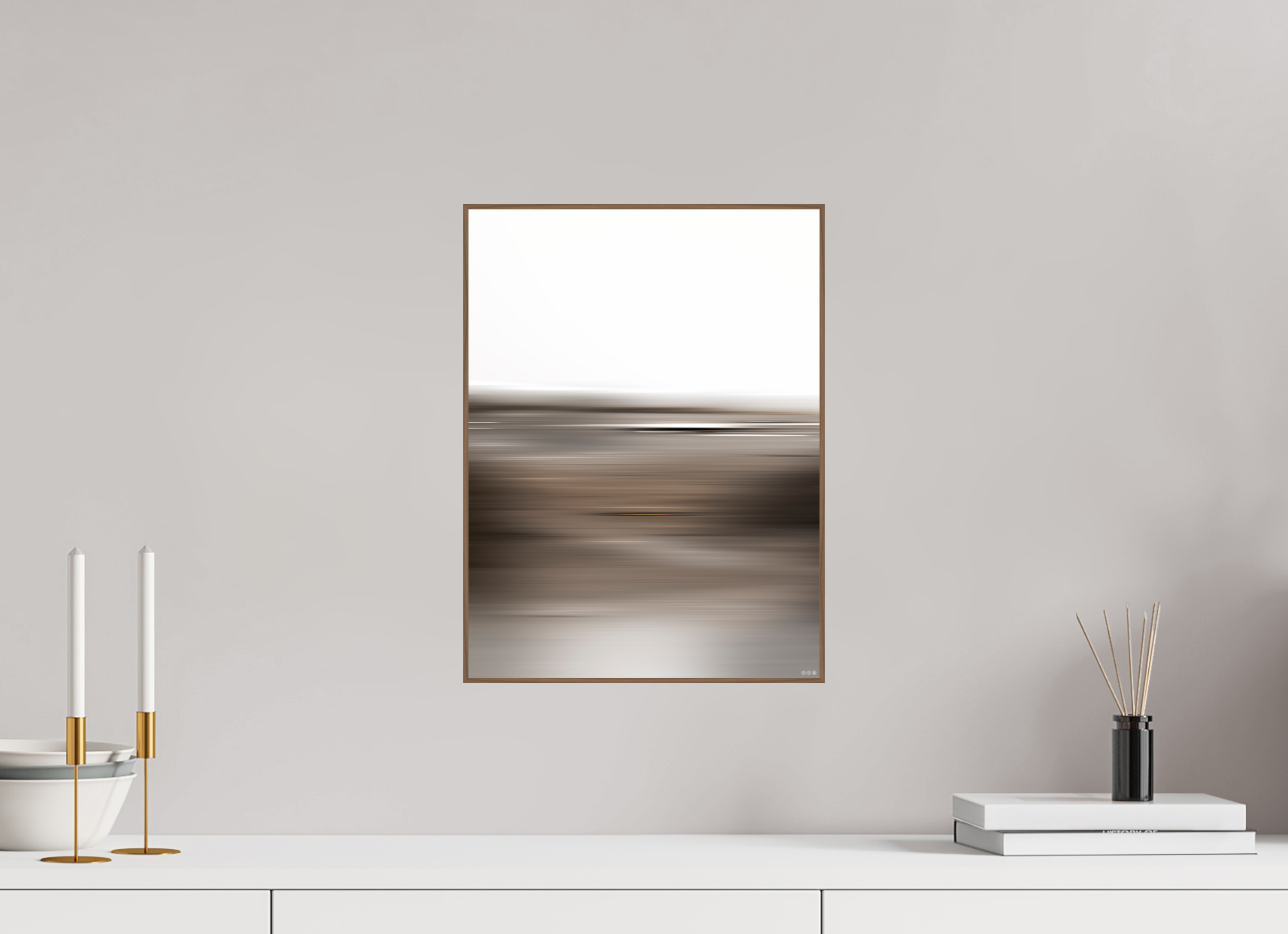 30 x 40 cm, Foto in ArtBox aus Massivholz Nussbaum RED³ PH Adisa III