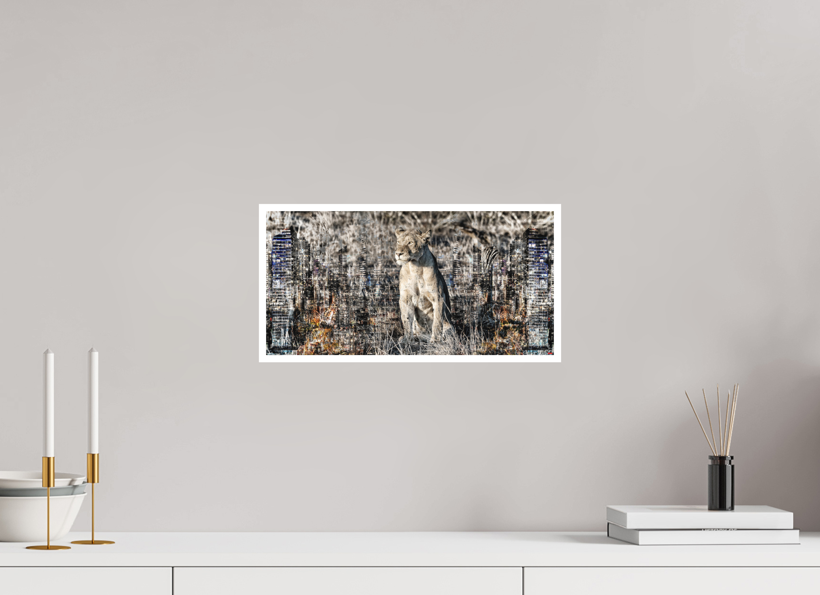 40 x 20 cm, Fine Art Print Hahnemühle William Turner RED³ WC Adwoa V