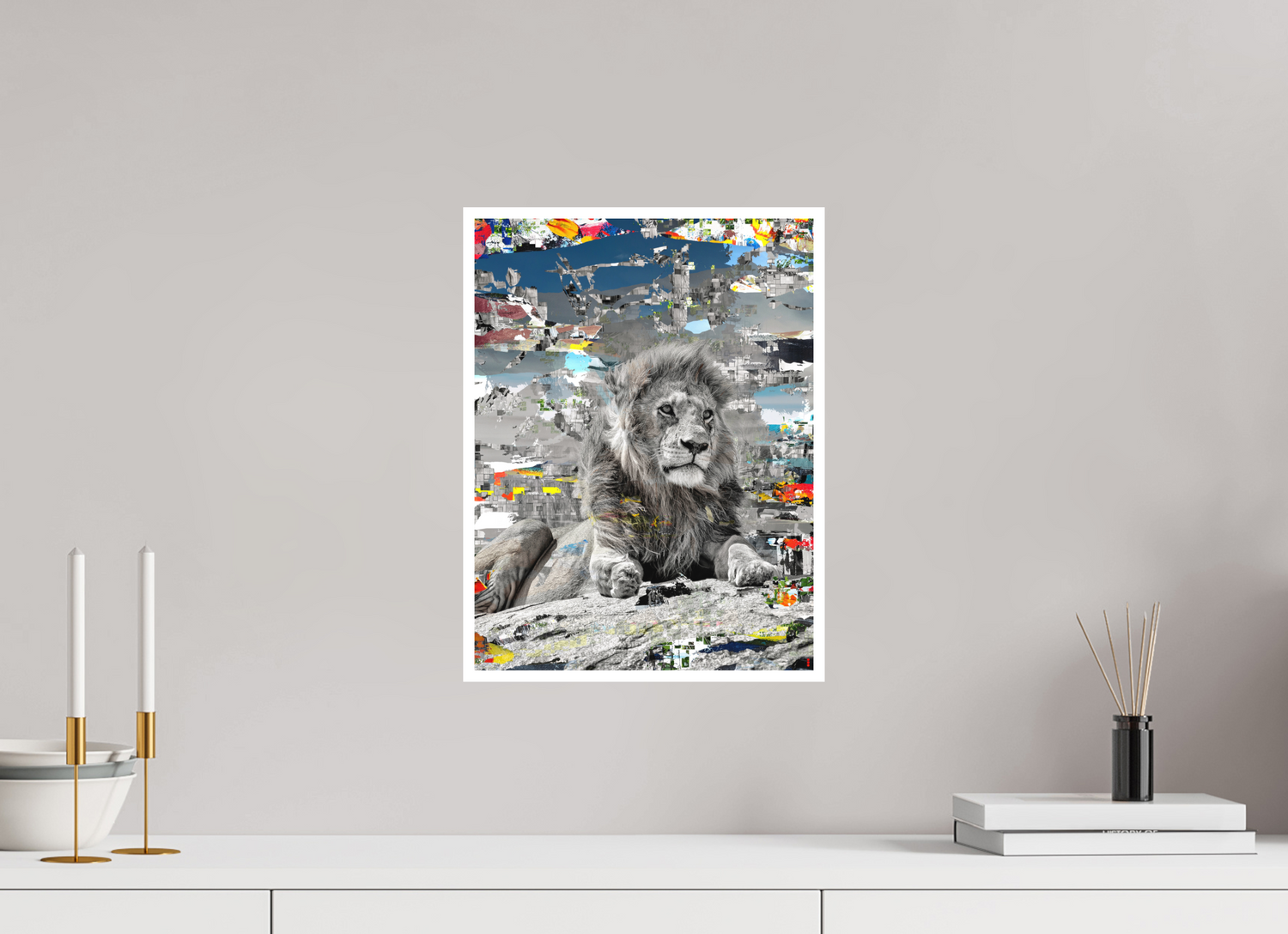 30 x 40 cm, Fine Art Print Hahnemühle William Turner RED³ WC Jabari III