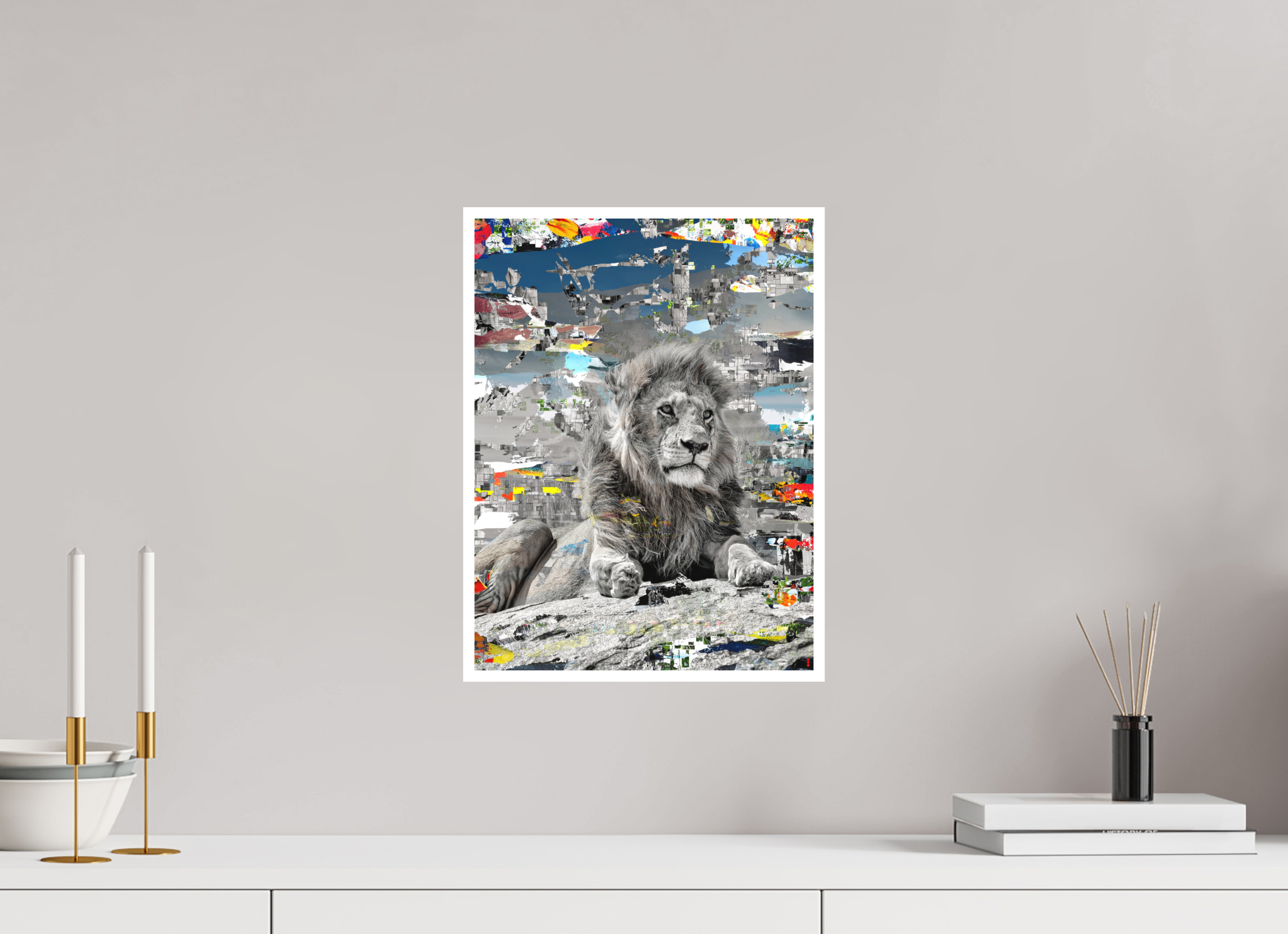 30 x 40 cm, Fine Art Print Hahnemühle William Turner RED³ WC Jabari III