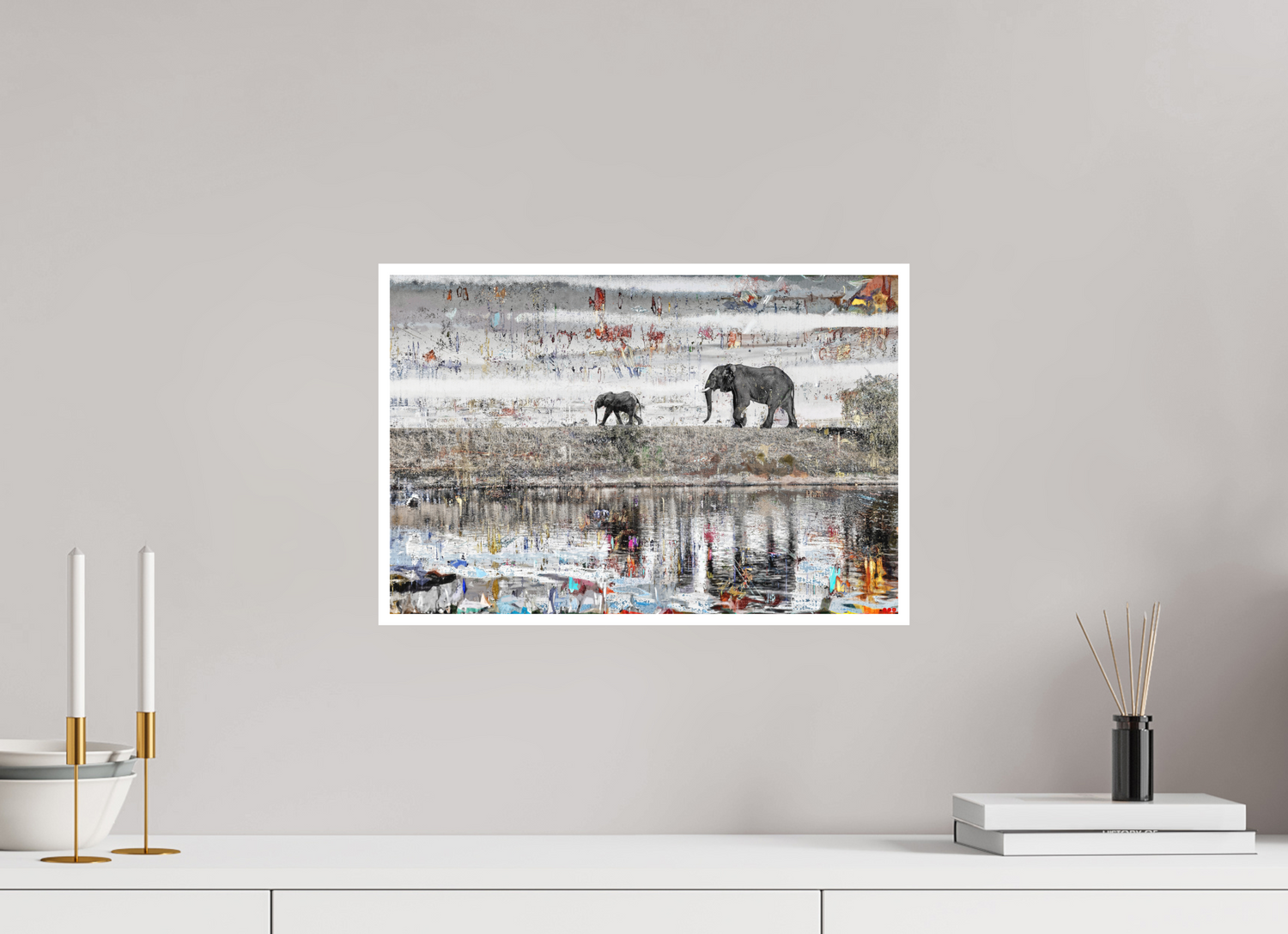 45 x 30 cm, Fine Art Print Hahnemühle William Turner RED³ WC Akuji I