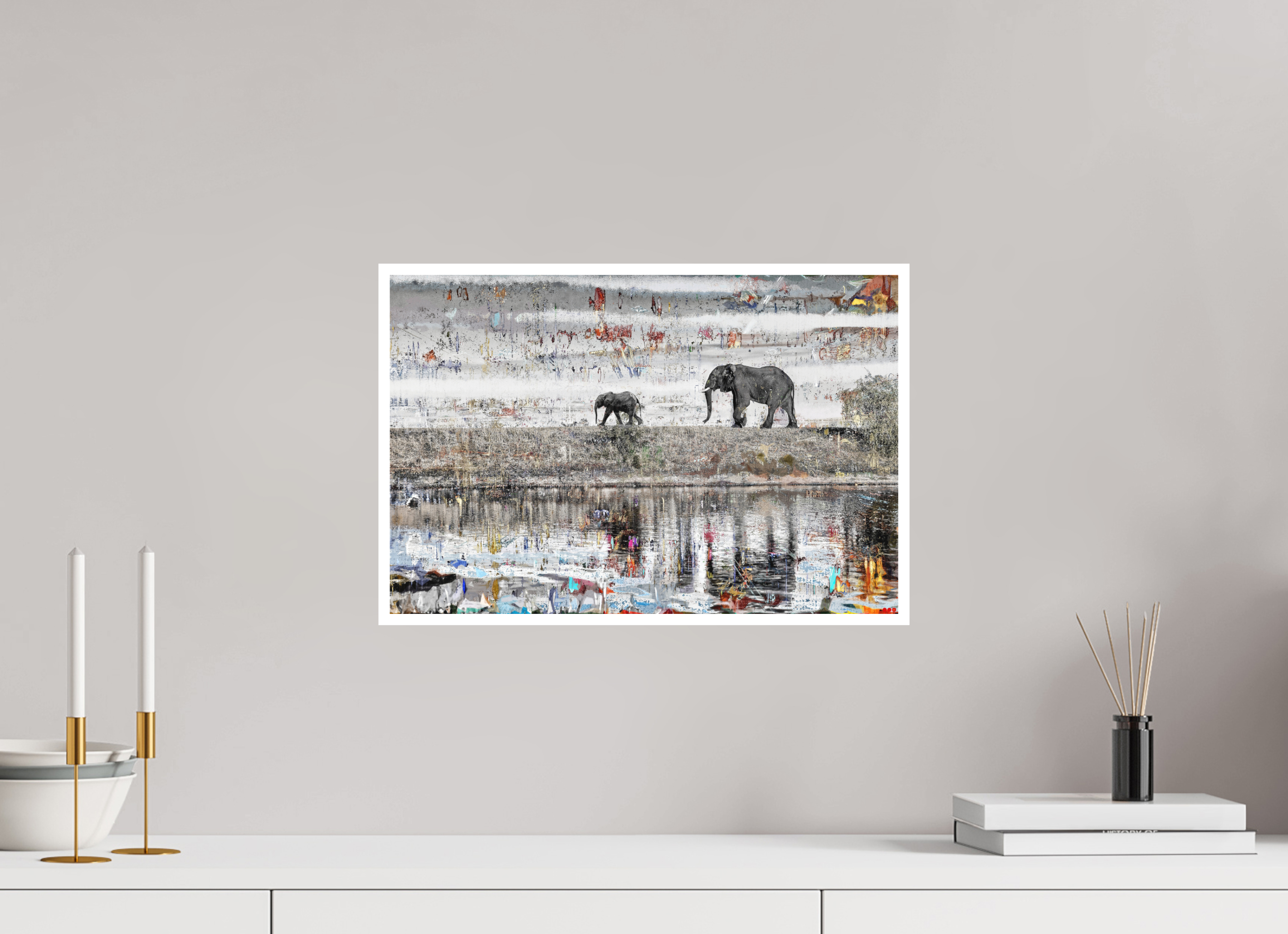 45 x 30 cm, Fine Art Print Hahnemühle William Turner RED³ WC Akuji I