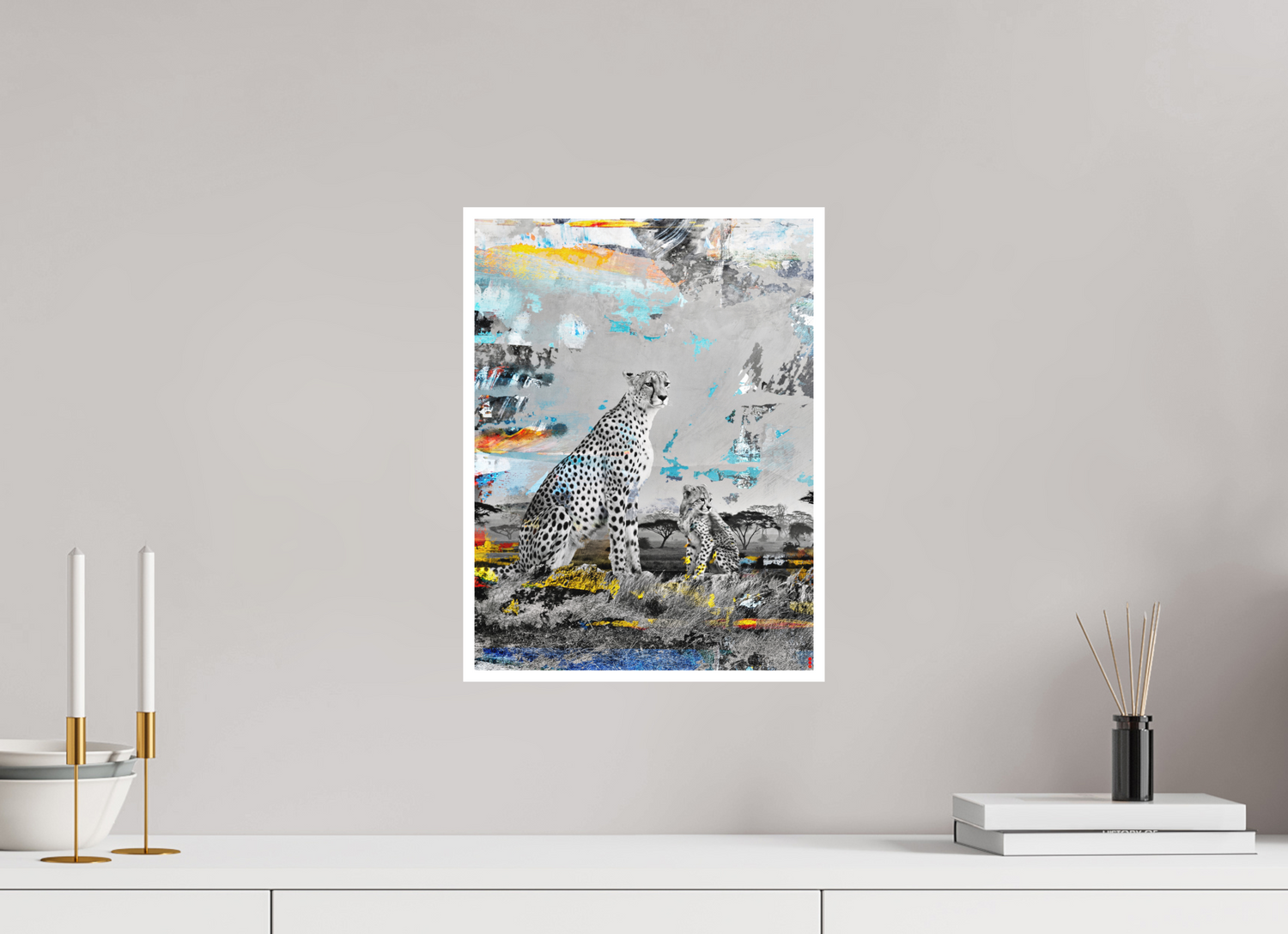 30 x 40 cm, Fine Art Print Hahnemühle William Turner RED³ WC Ladebayo III