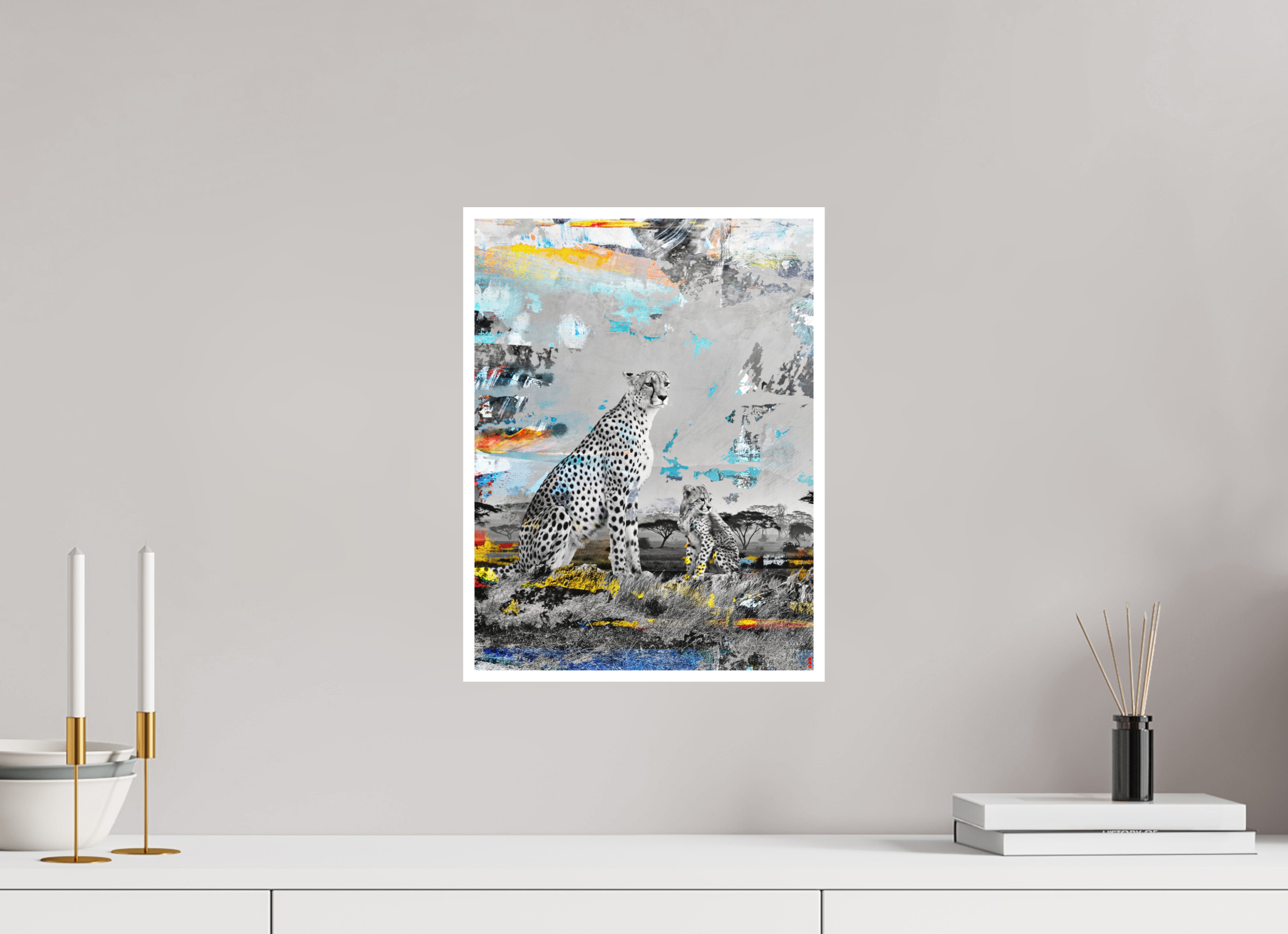 30 x 40 cm, Fine Art Print Hahnemühle William Turner RED³ WC Ladebayo III