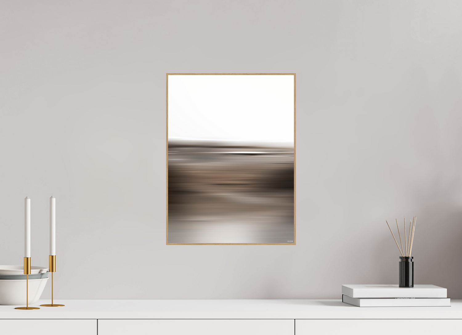 30 x 40 cm, Foto in ArtBox aus Massivholz Eiche natur RED³ PH Adisa III