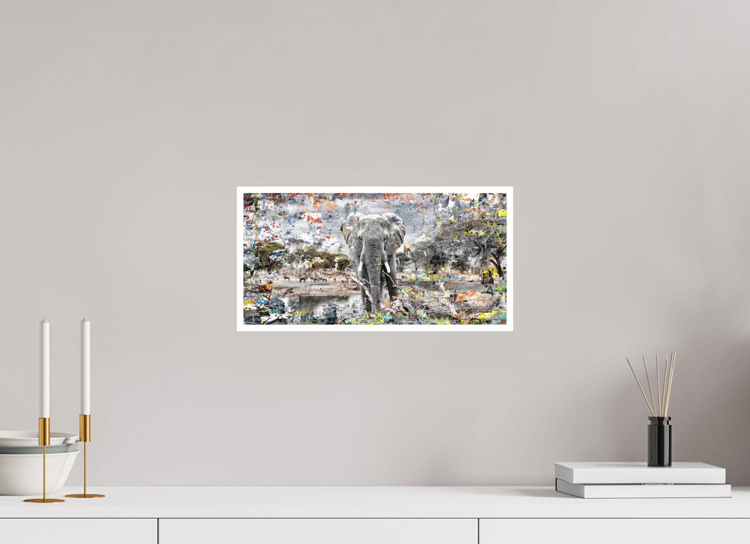 40 x 20 cm, Fine Art Print Hahnemühle William Turner RED³ WC Kajika V