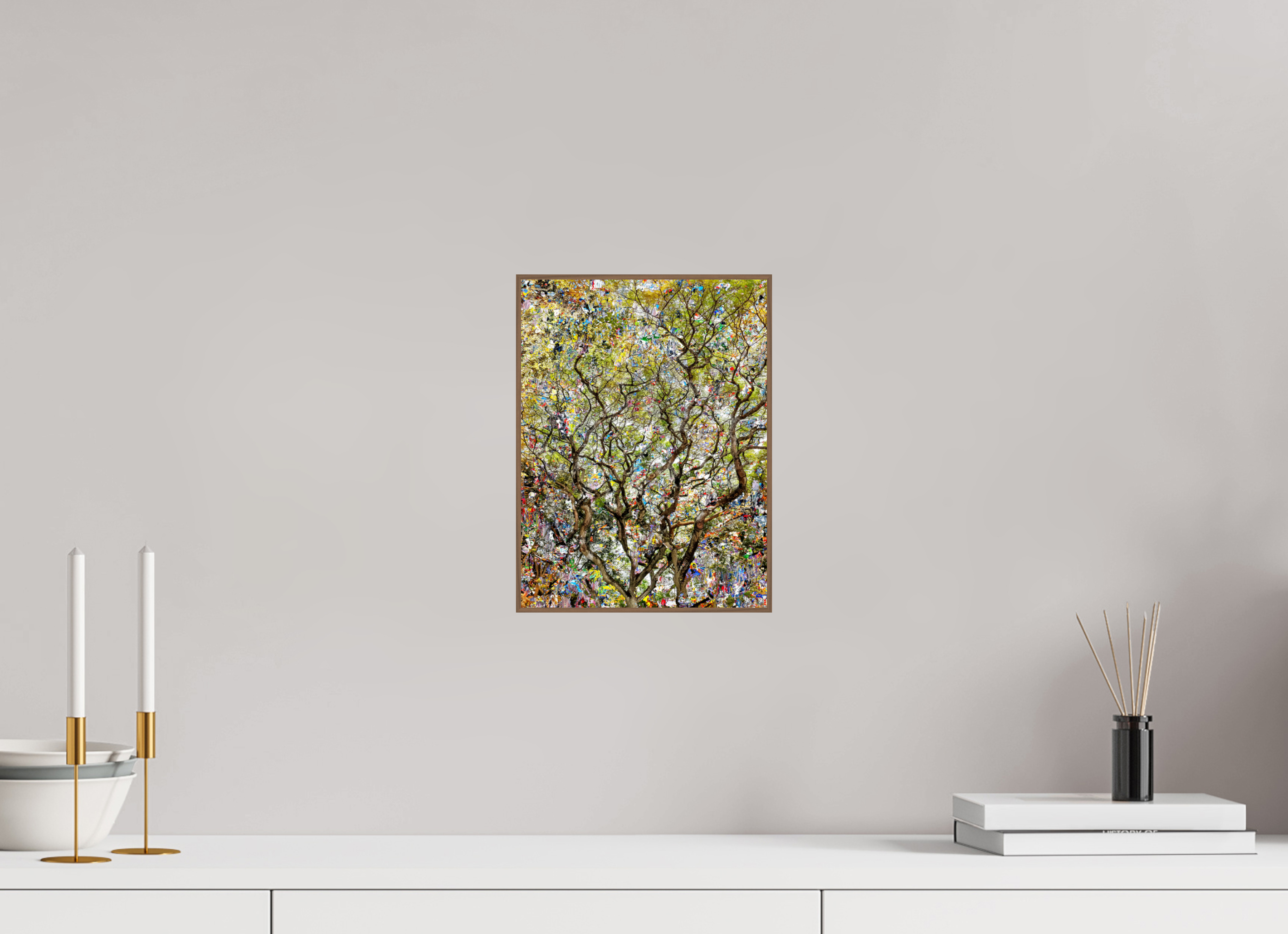 21 x 28 cm, Foto in ArtBox aus Massivholz Nussbaum RED³ HP Shakini III